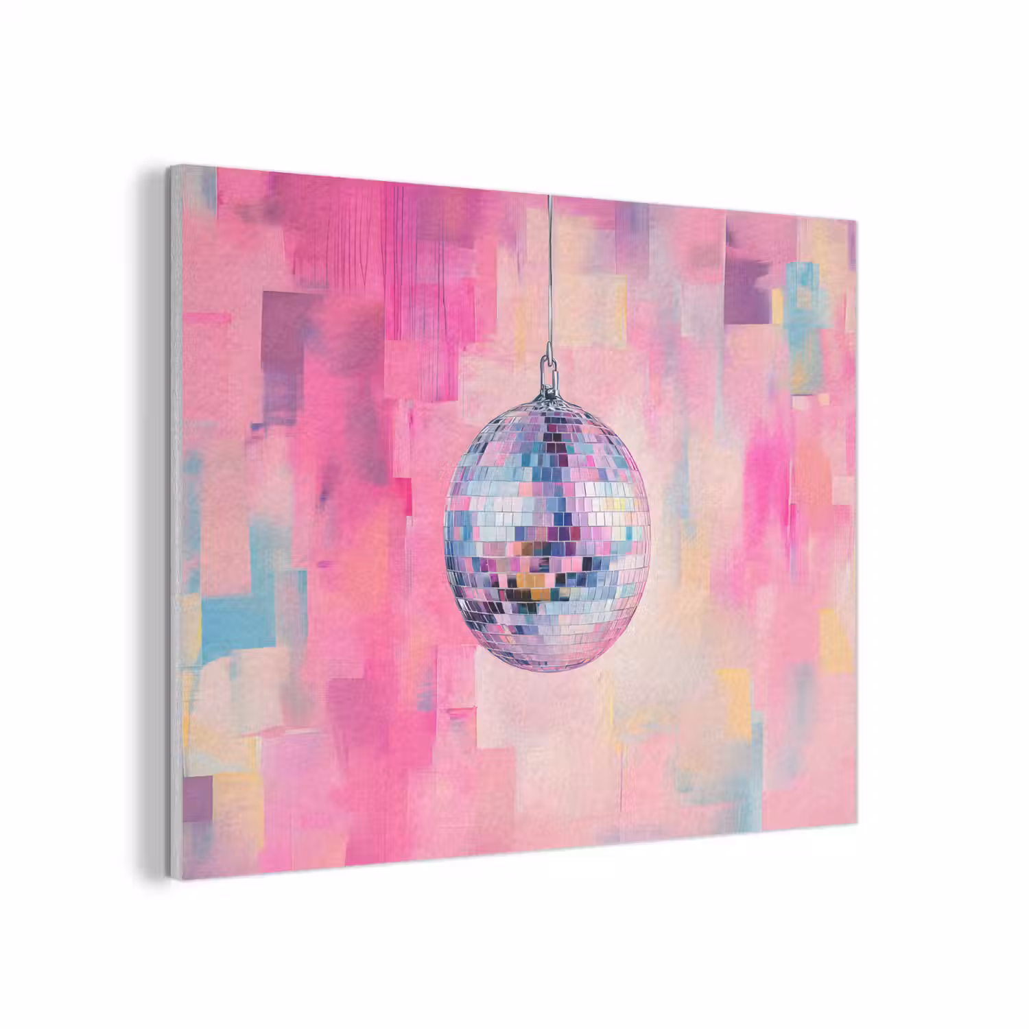 Discobal - Pink - Verf PET vilt klein -3d