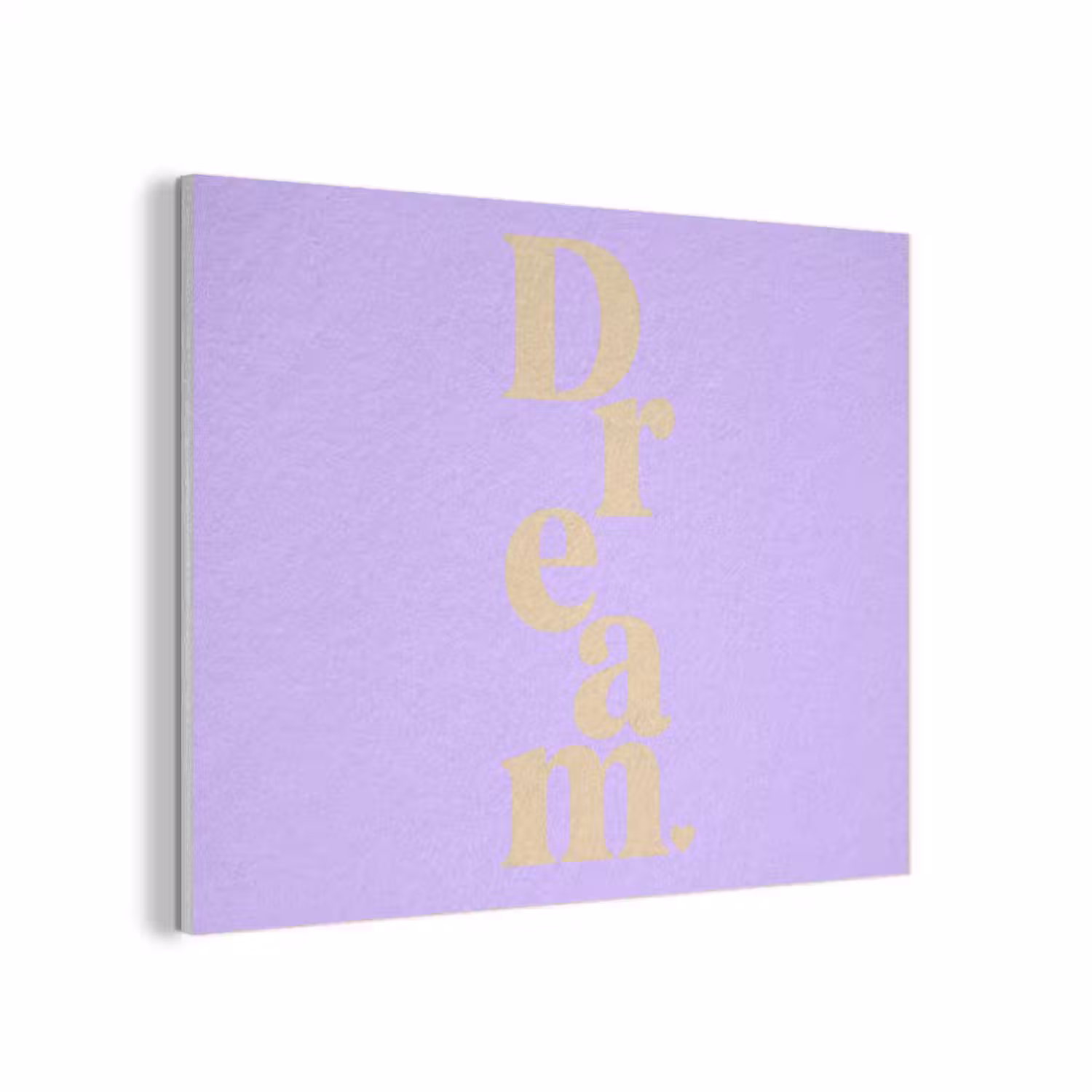 Dream - Paars - Typografisch PET vilt klein -3d