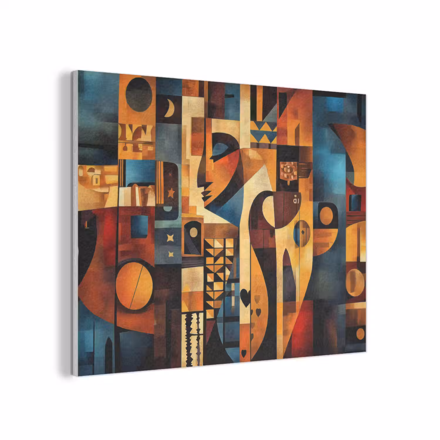 Figuren - Abstract - Symbolen PET vilt klein -3d