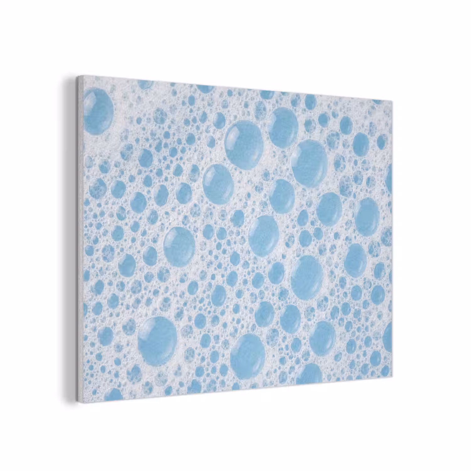 Schuim - Bubbels - Blauw PET vilt klein -3d