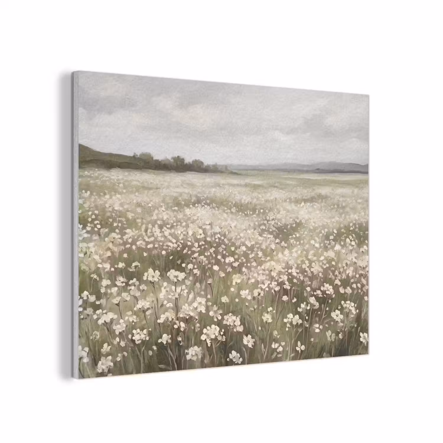 Illustratie - Landschap - Wit PET vilt klein -3d