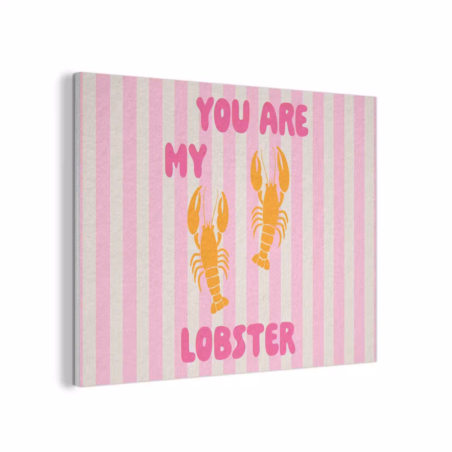 Lobster - Love - Valentijn PET vilt klein -3d