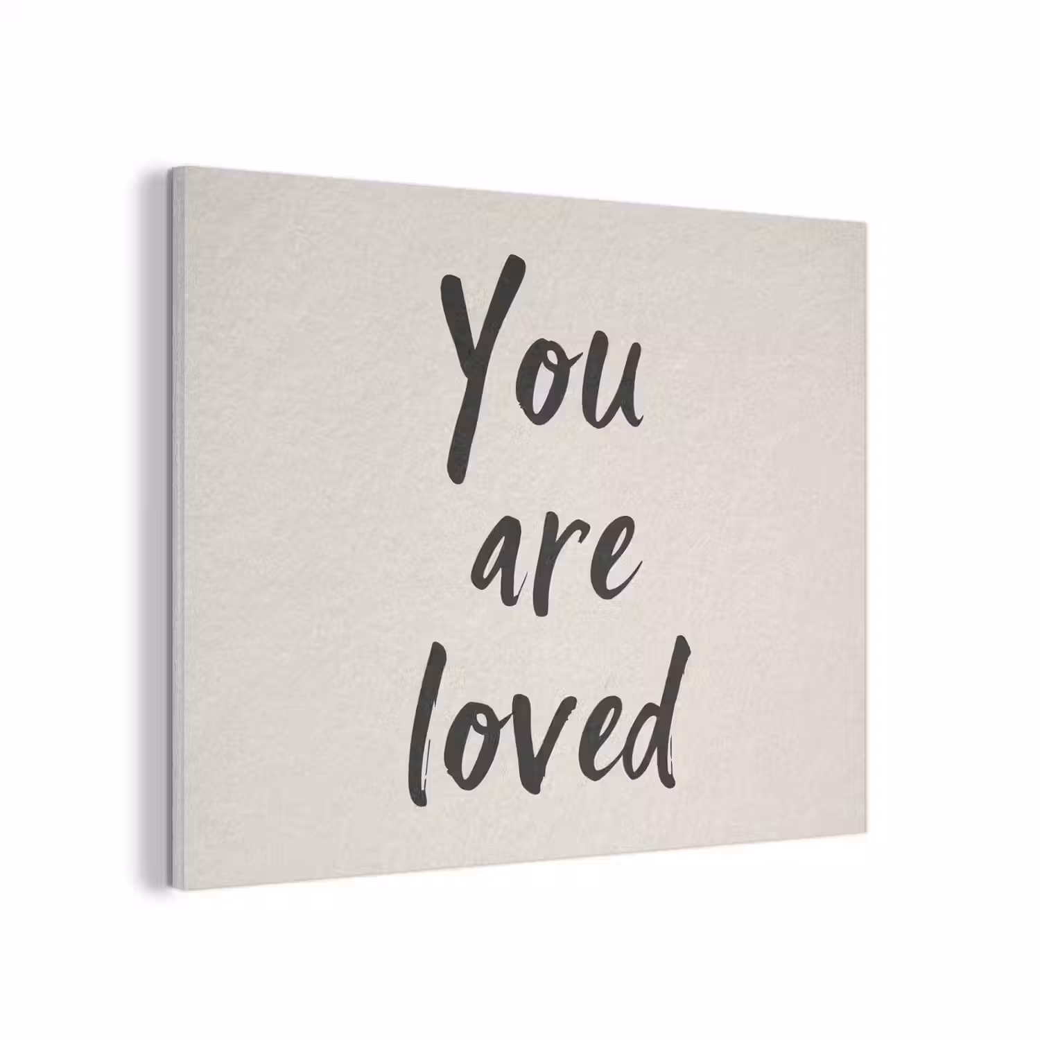 Minimalistisch - Beige - Love PET vilt klein -3d