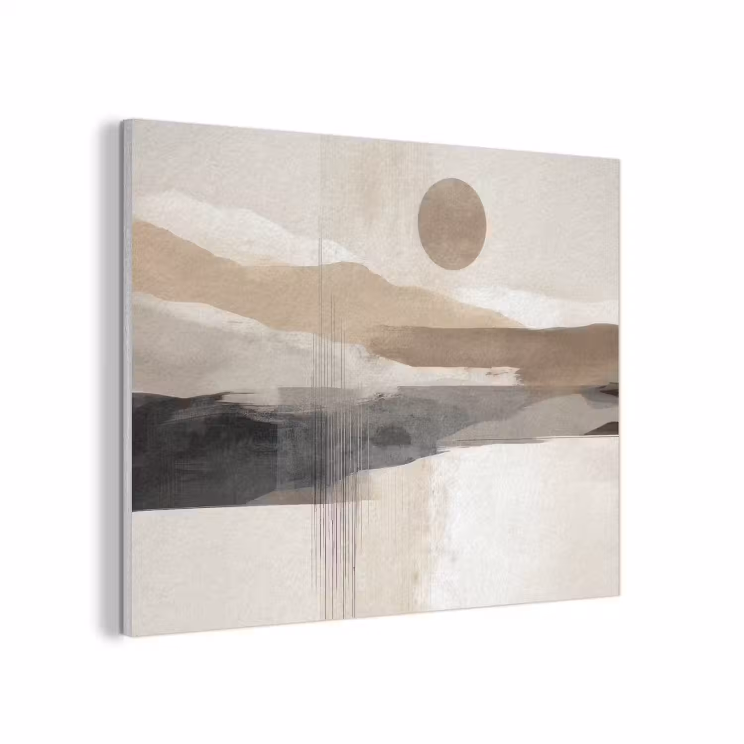Minimalistisch - Landschap - Dimensie PET vilt klein -3d