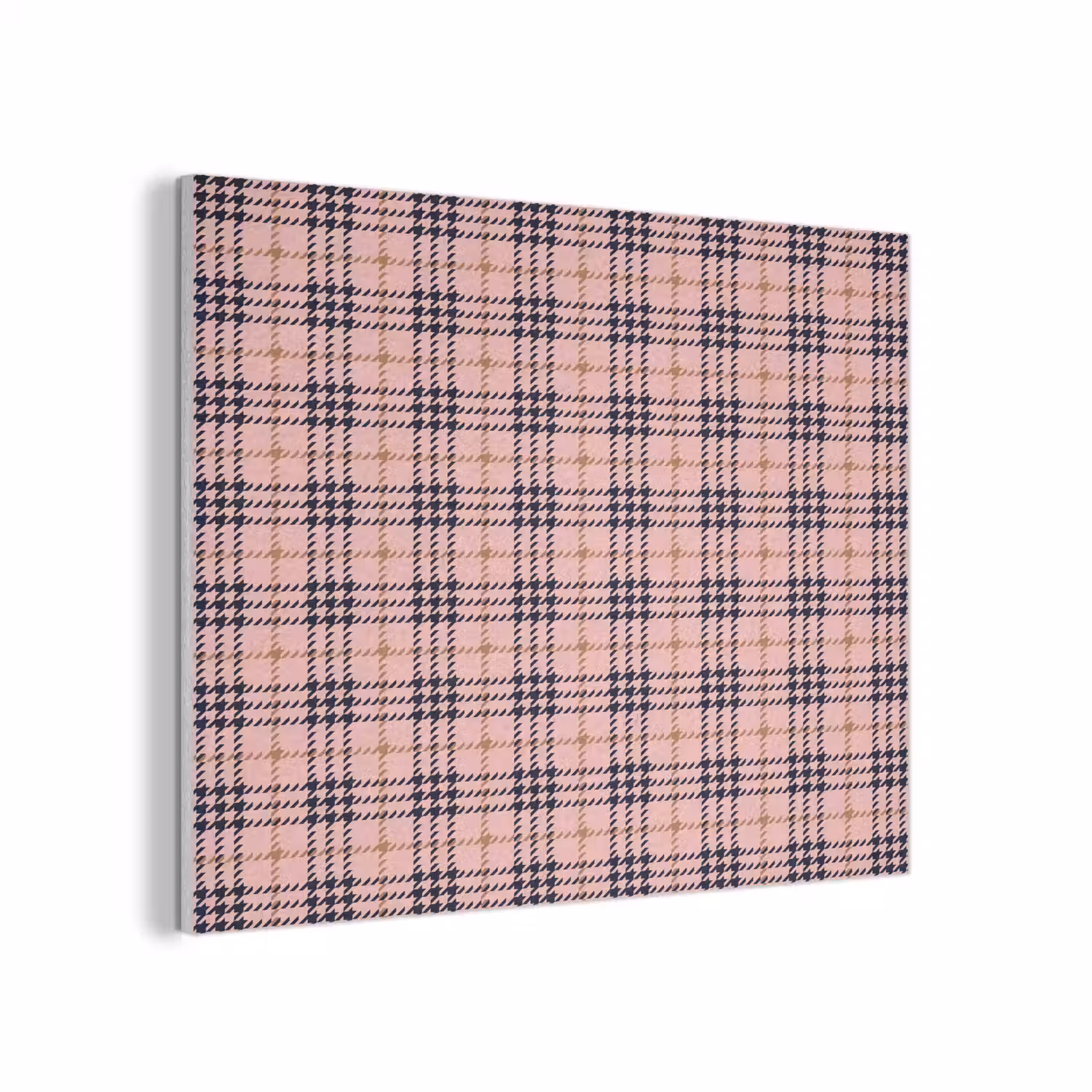Plaid - Patroon - Schotse - Roze PET vilt klein 837 -3d