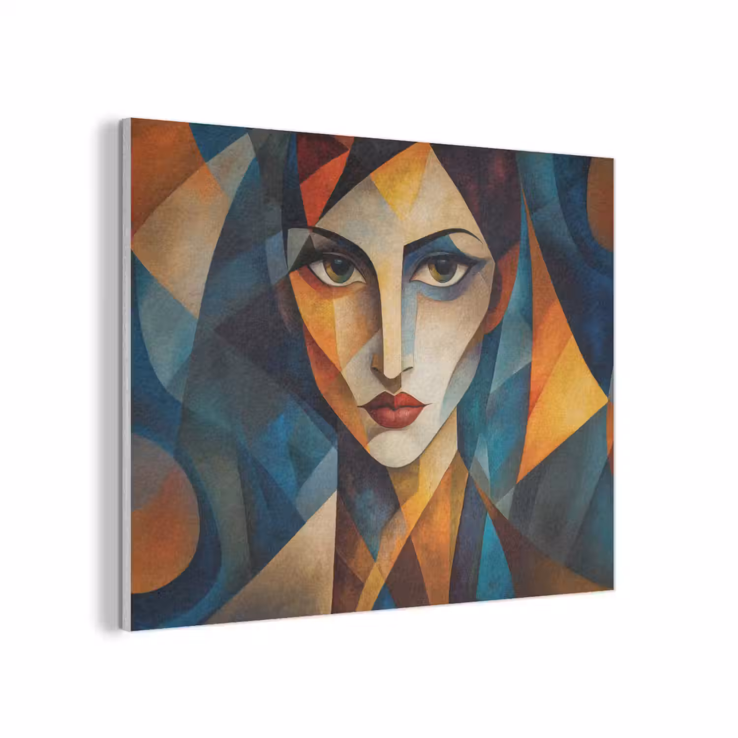 Portret - Abstract - Vormen PET vilt klein -3d