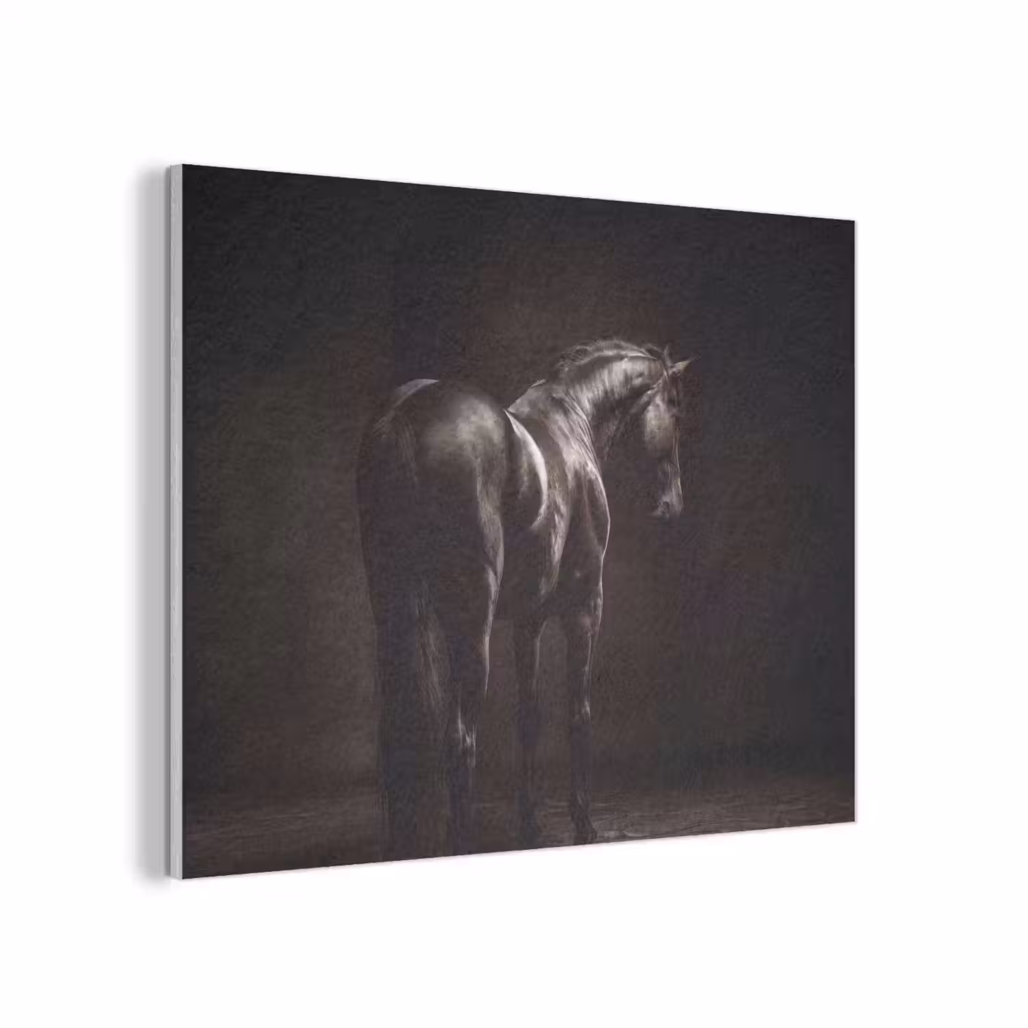 Krachtig - Paard - Donker PET vilt klein -3d