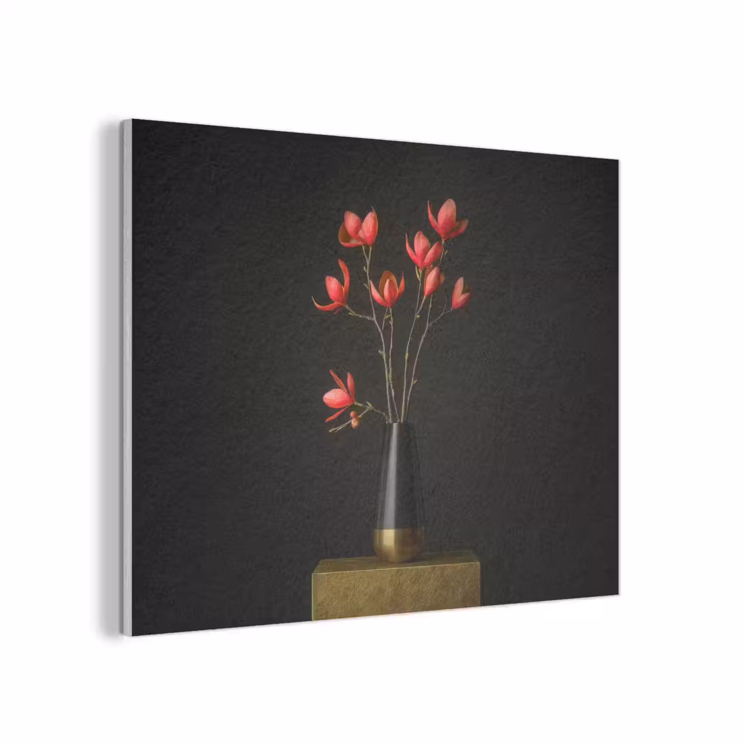 Rode - Bloemen - Vaas PET vilt klein -3d