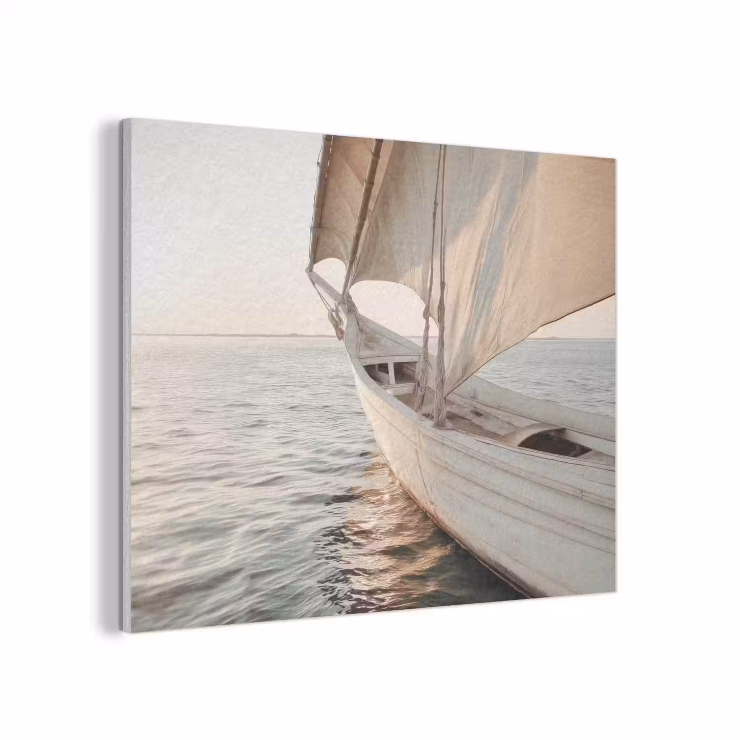 Zeilboot - Zee - Beige - Zon PET vilt klein -3d