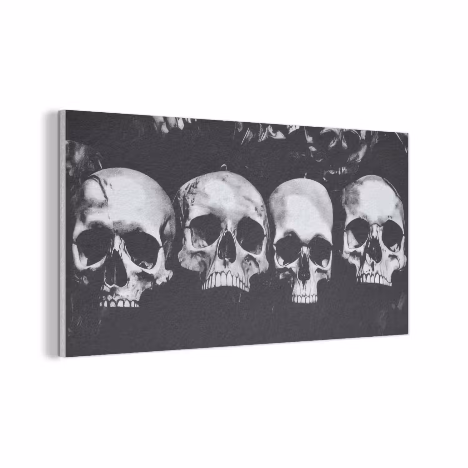 Schedels - Zwart - Contrast PET vilt middel -3d