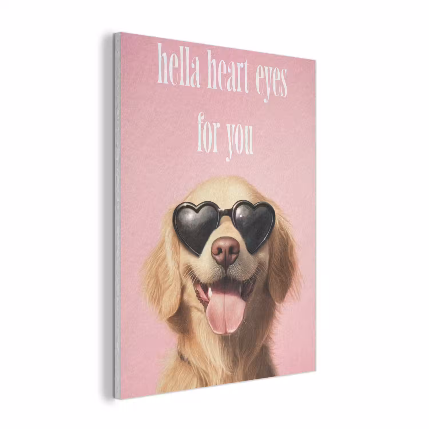 Zonnebril - Hartjes - Hond - Valentijn PET vilt klein -3d