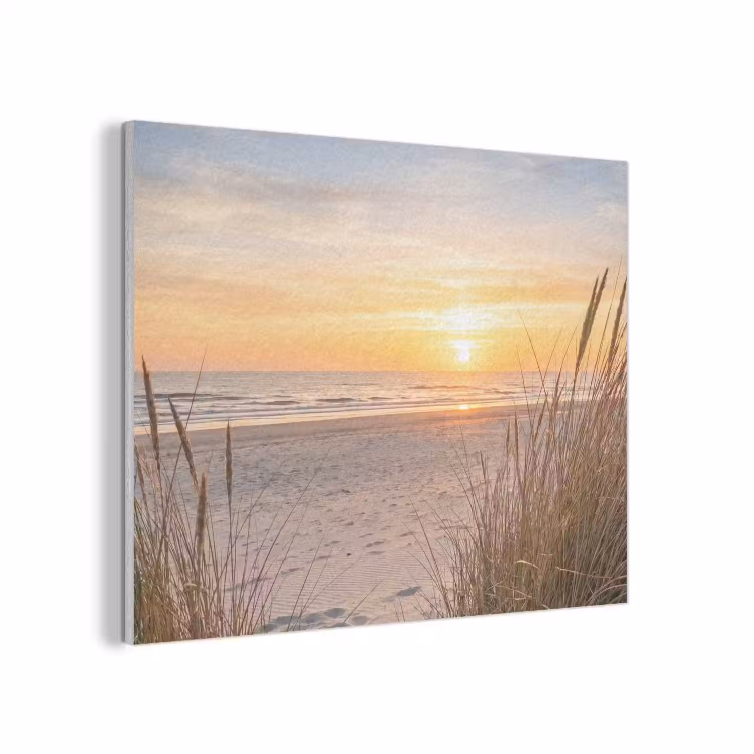 Zonsondergang - Duinen - Zee PET vilt klein -3d