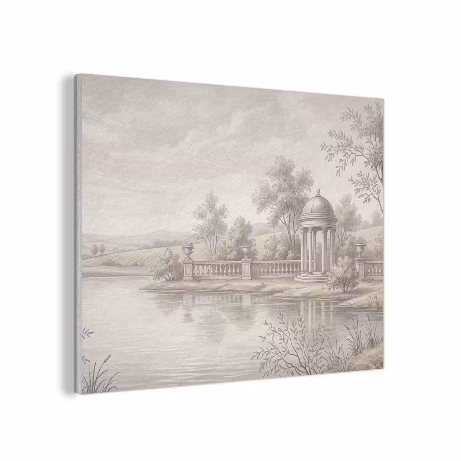 Terras - Water - Natuur - Landschap PET vilt klein -3d