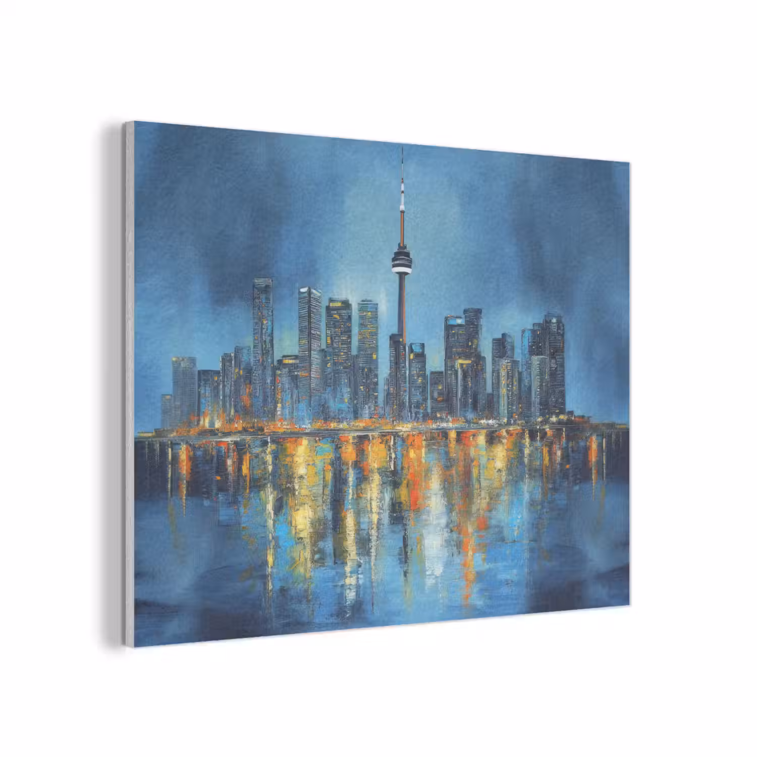 Skyline Toronto - Water - Stadslichten - Toren PET vilt klein -3d