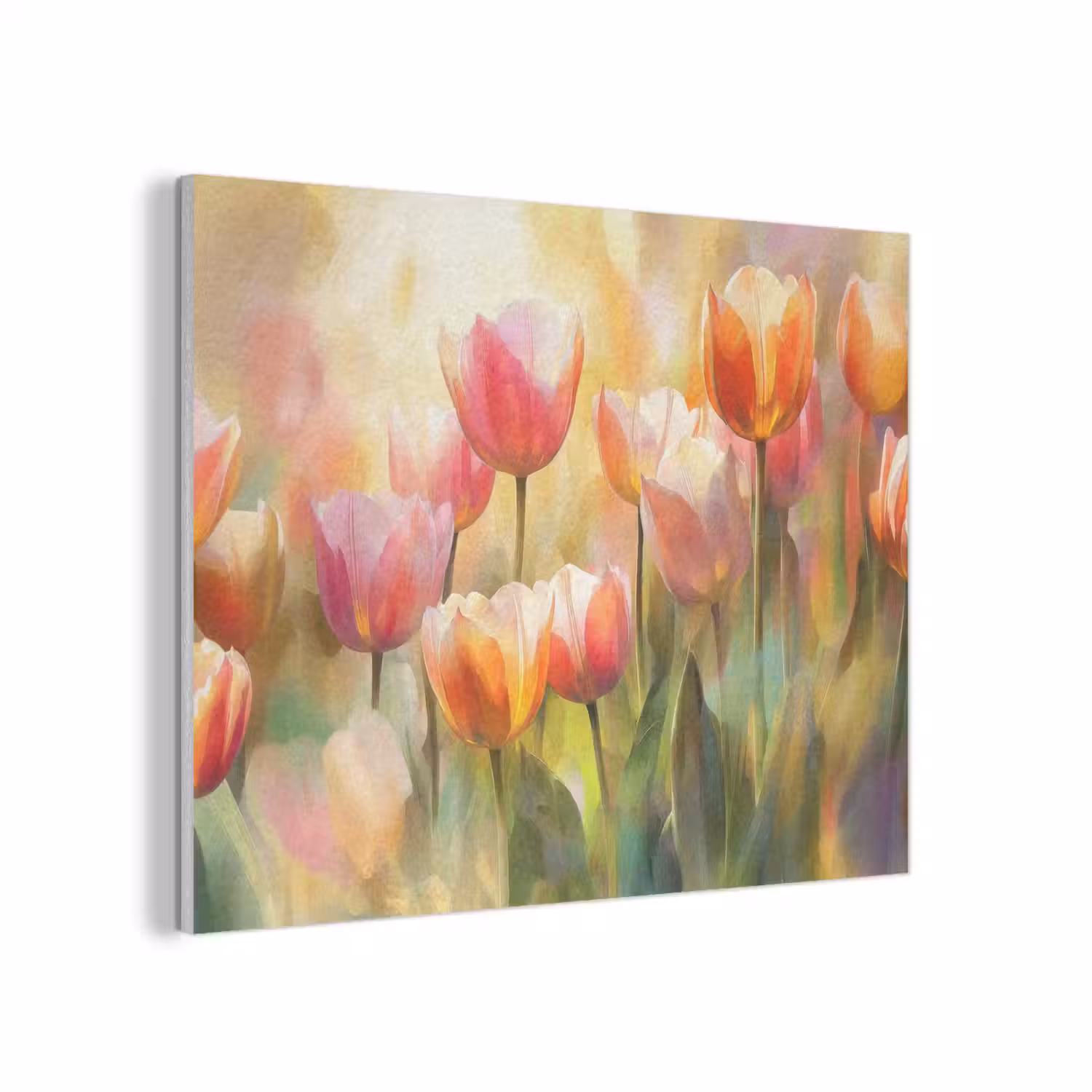 Tulpen - Sprookjesachtig - Kleurrijk PET vilt klein -3d