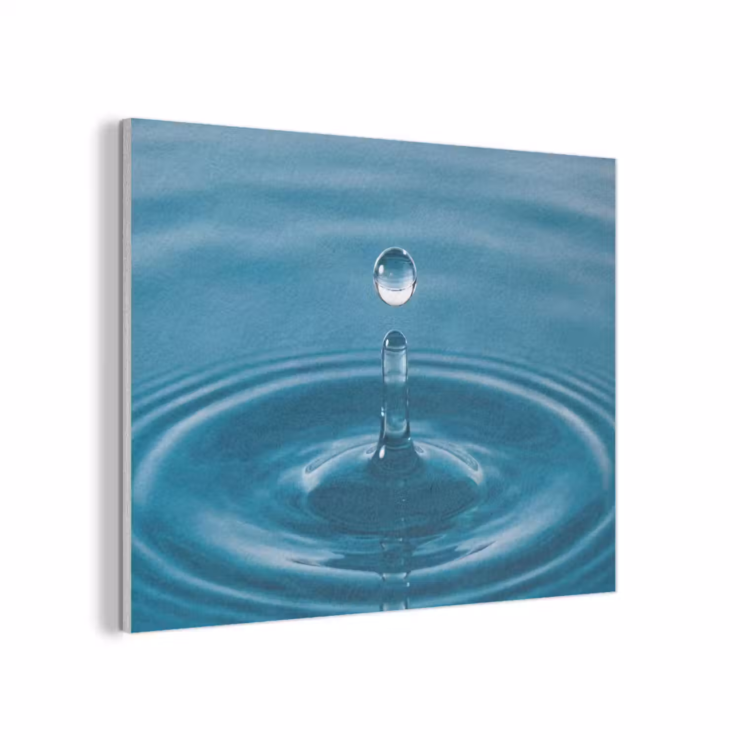 Waterdruppel - Water - Oppervlakte PET vilt klein -3d