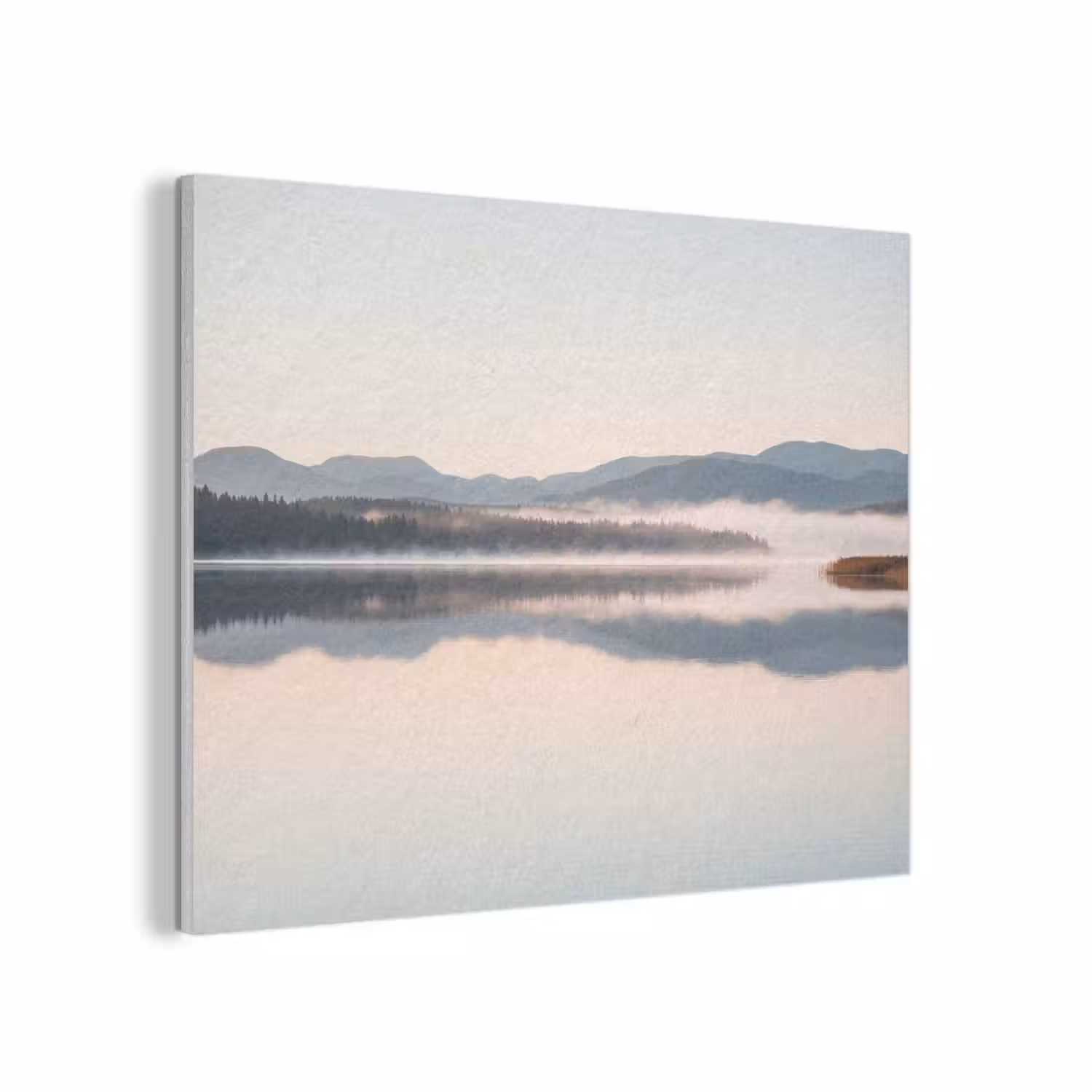 Water - Bomen - Mistlaag PET vilt klein -3d