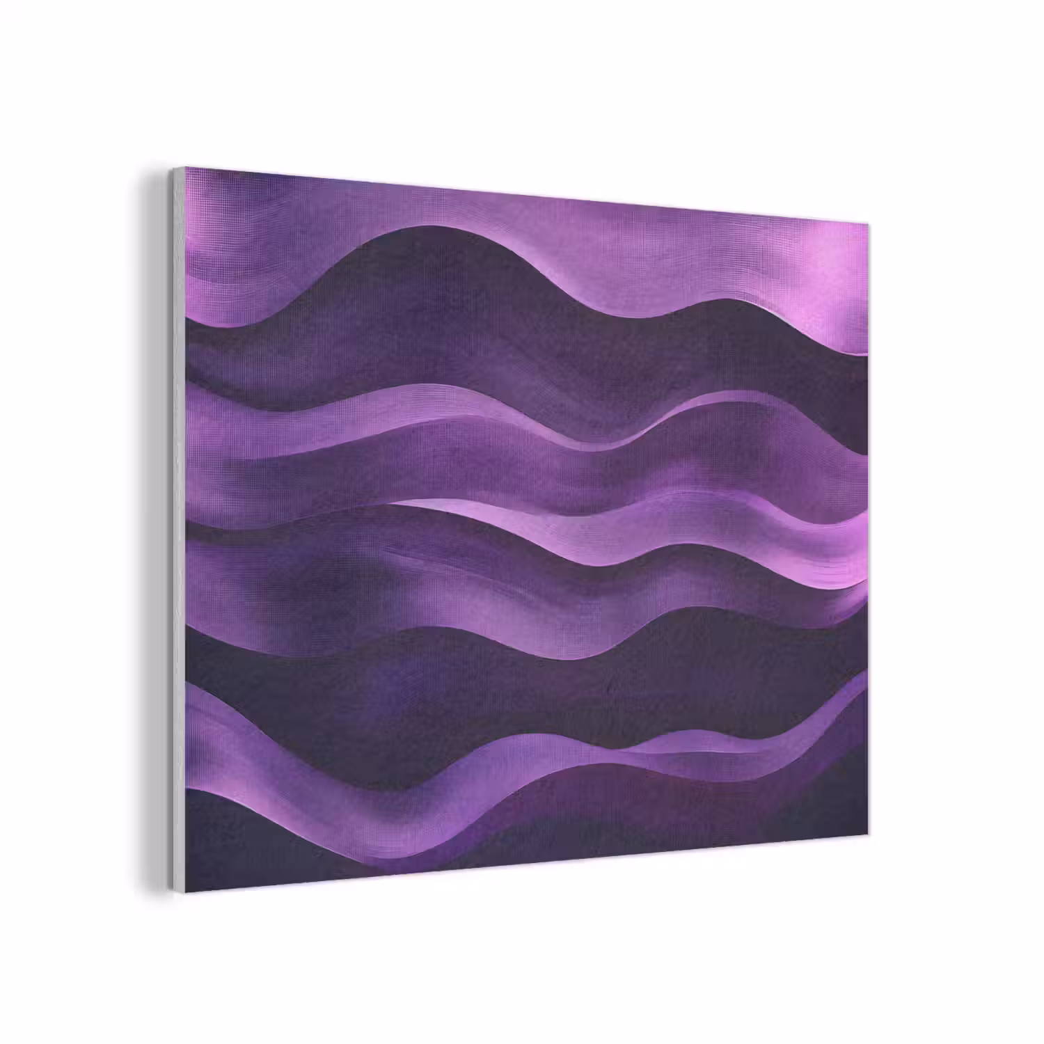 Golven - Abstract - Paars PET vilt klein -3d