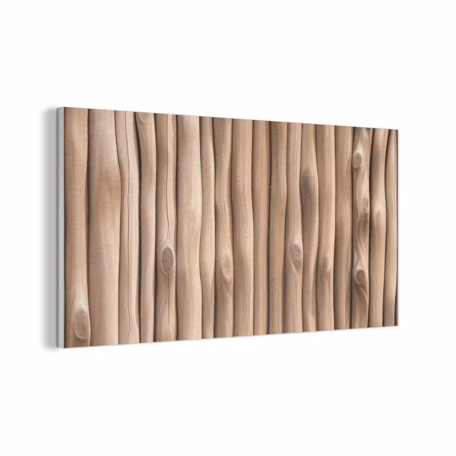 Hout - Stam - Lichtbruin PET vilt middel -3d