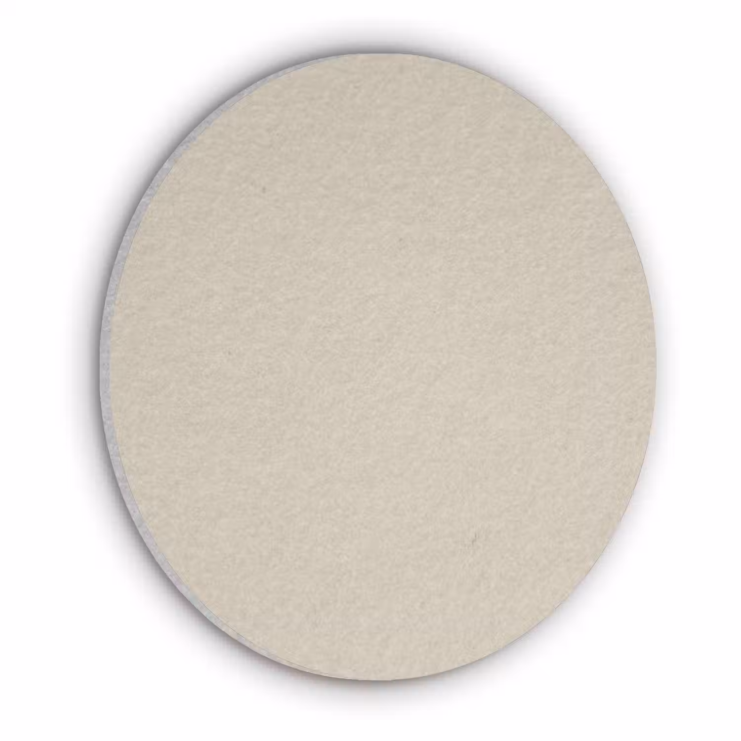 Baked - Biscuit - Nude Akoestische PET Vilt - Rond klein 838 -3d