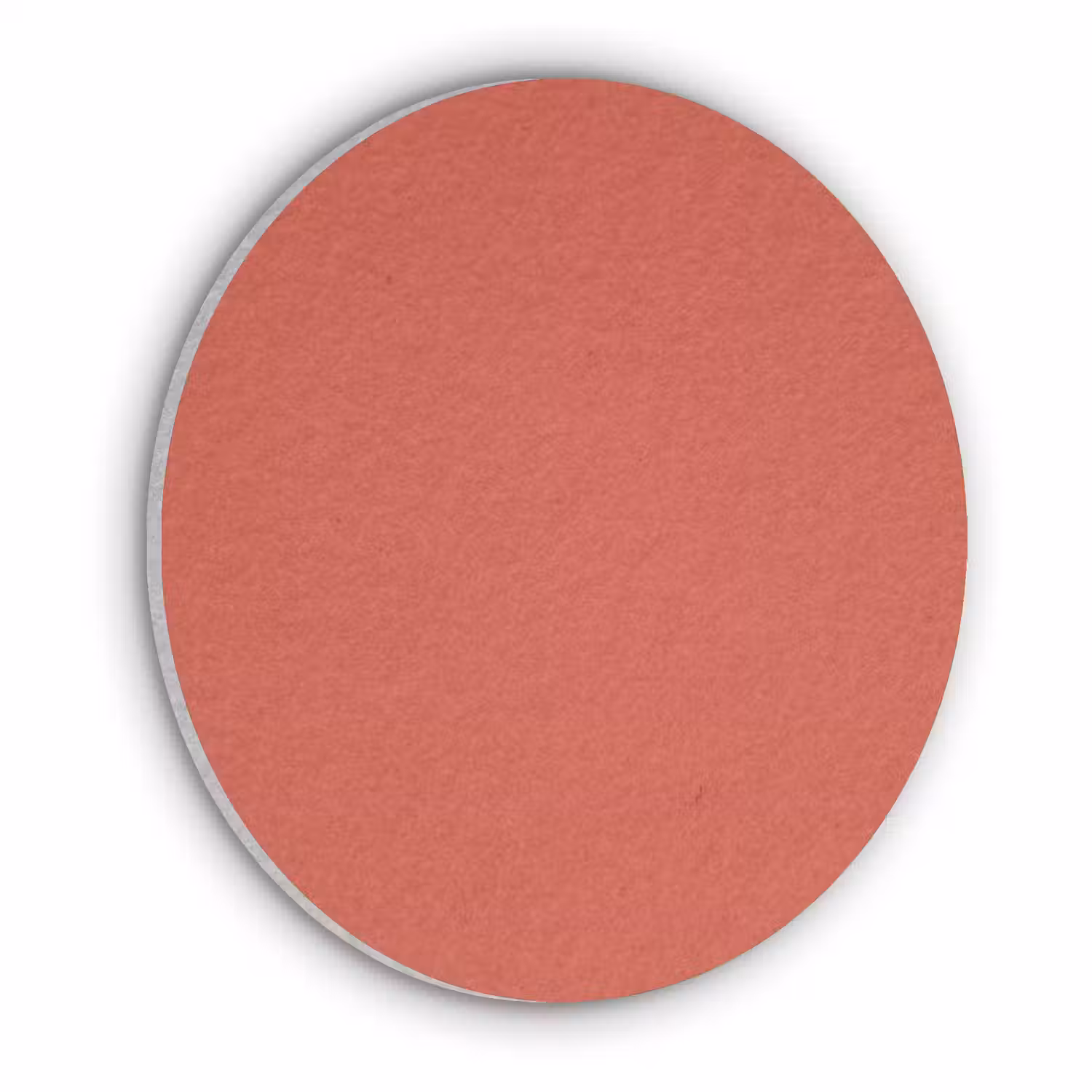 Brick - Red - Rood Akoestische PET Vilt - Rond klein 838 -3d