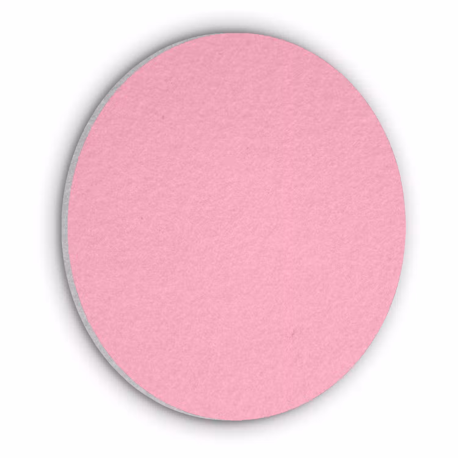 Bubblegum - Pink - Roze Akoestische PET Vilt - Rond klein 838 -3d