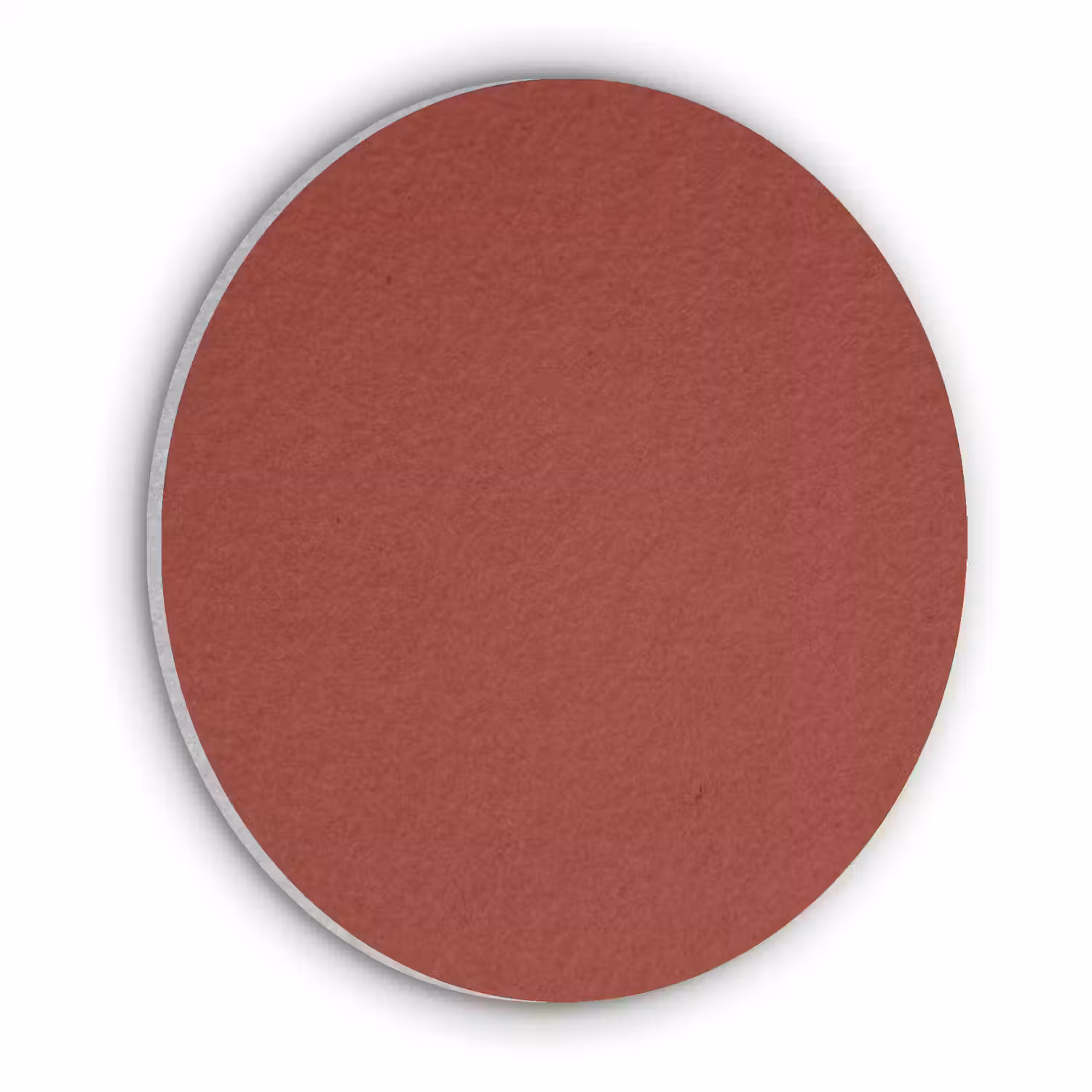 Burnt - Copper - Rood Akoestische PET Vilt - Rond klein 838 -3d