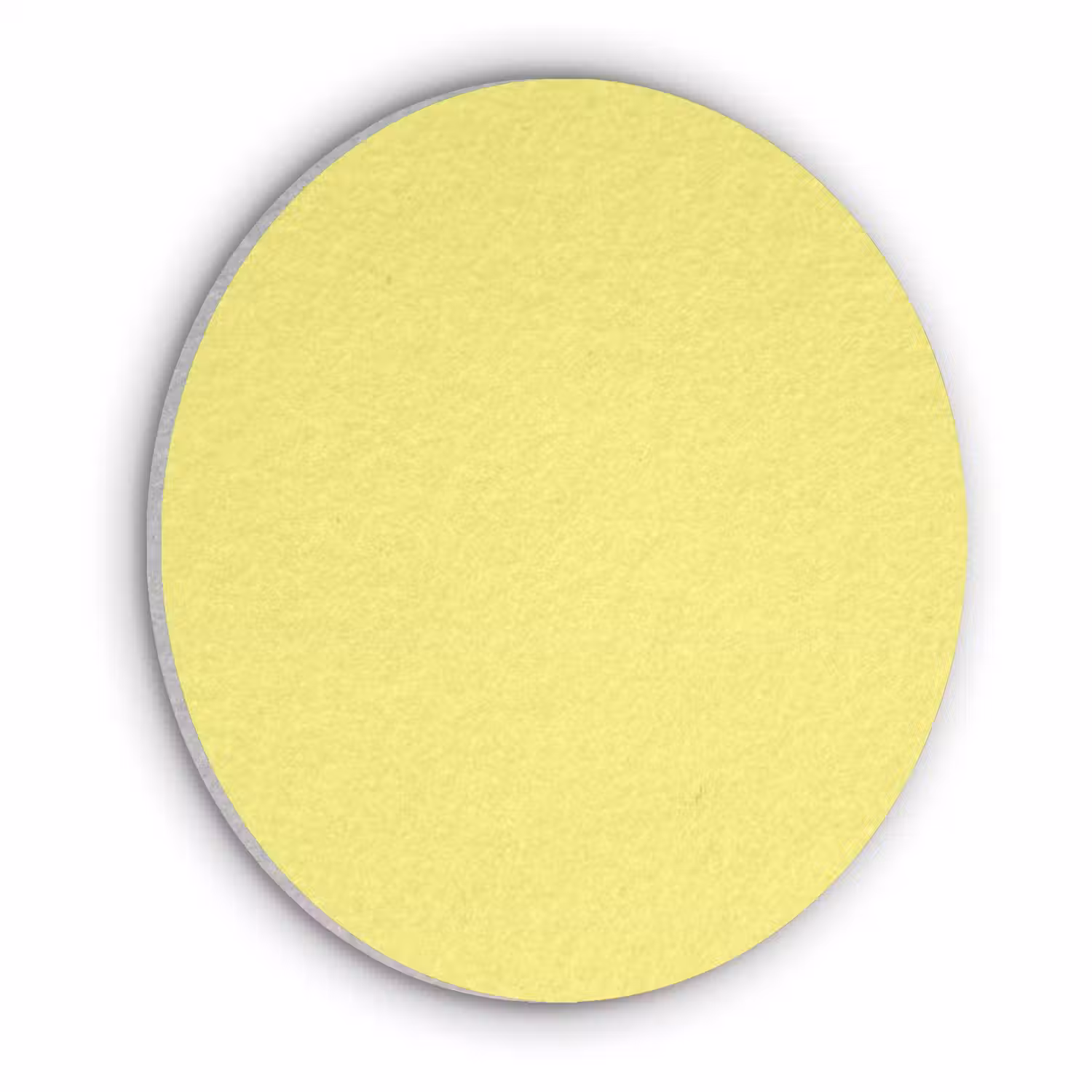 Buttery - Beige - Geel Akoestische PET Vilt - Rond klein 838 -3d
