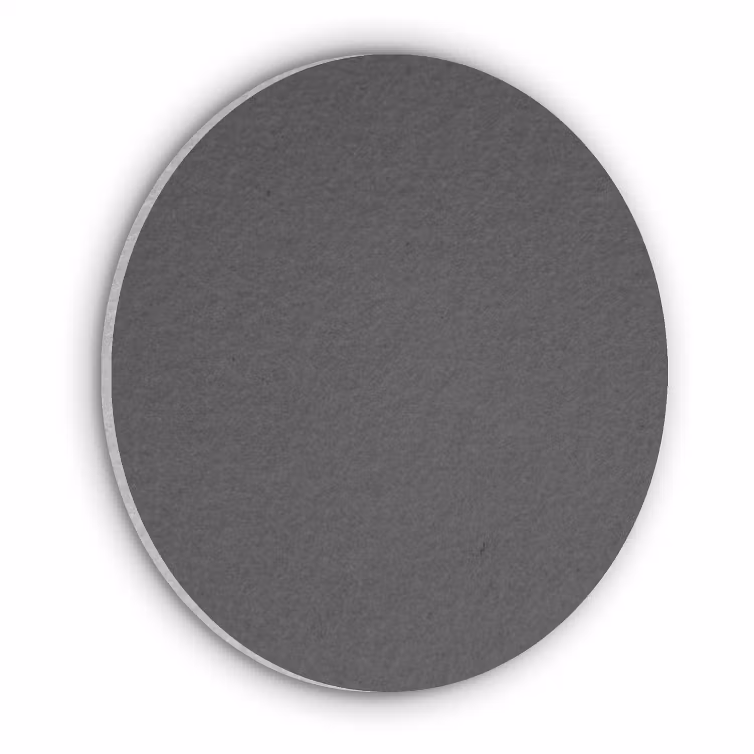 Charcoal - Grijs- Grey Akoestische PET Vilt - Rond klein 838 -3d