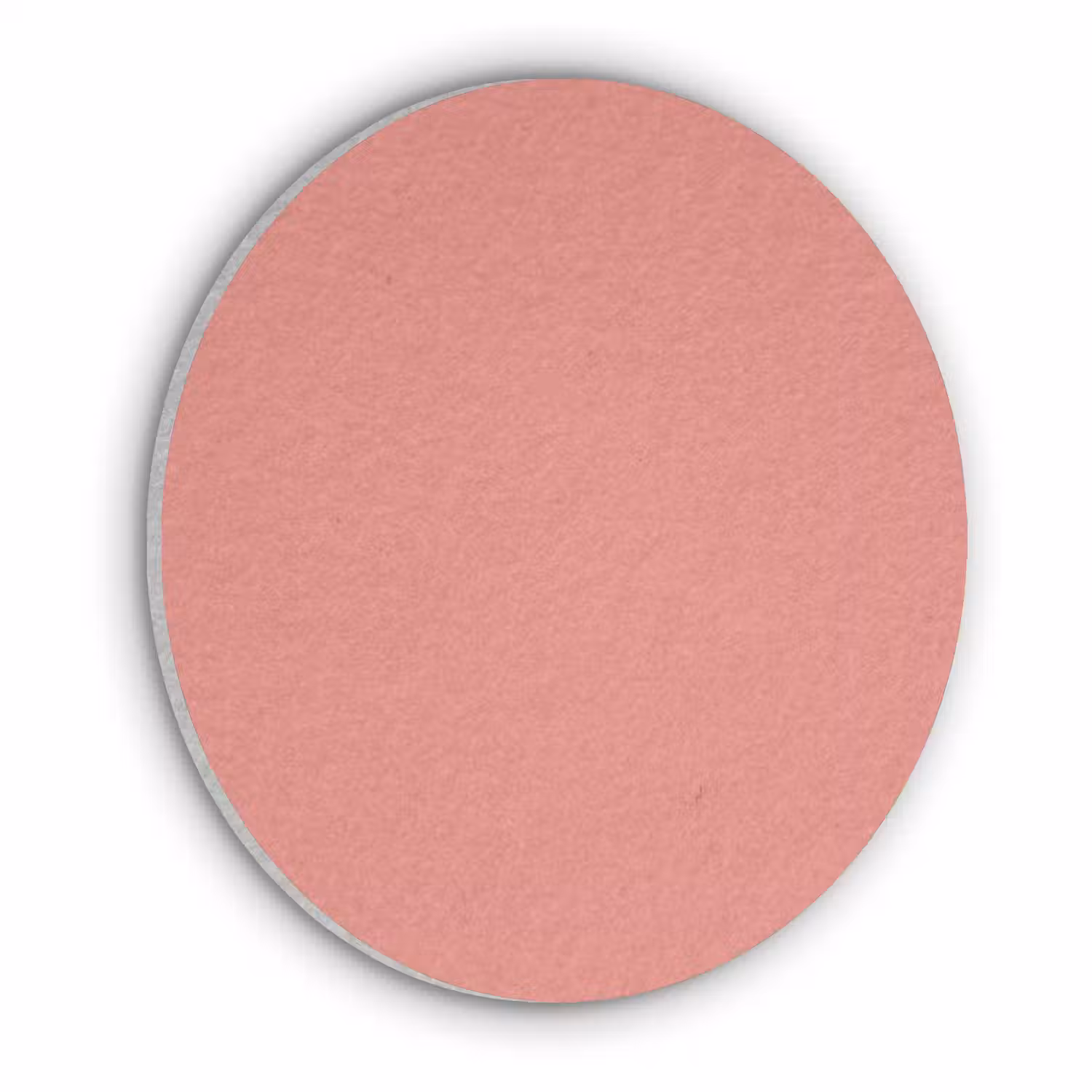 Dusty - Peach - Koraal Akoestische PET Vilt - Rond klein 838 -3d