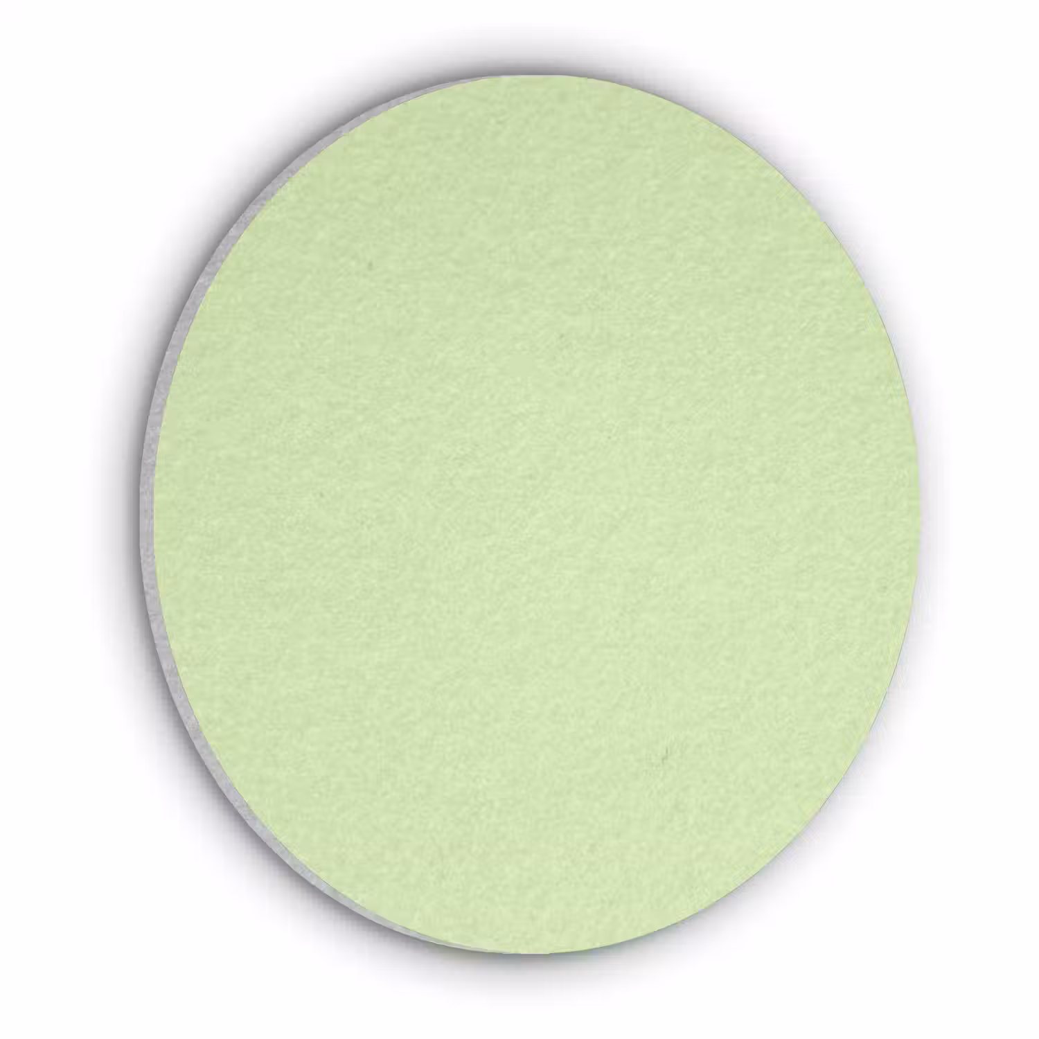 Light - Lime - Groen Akoestische PET Vilt - Rond klein 838 -3d