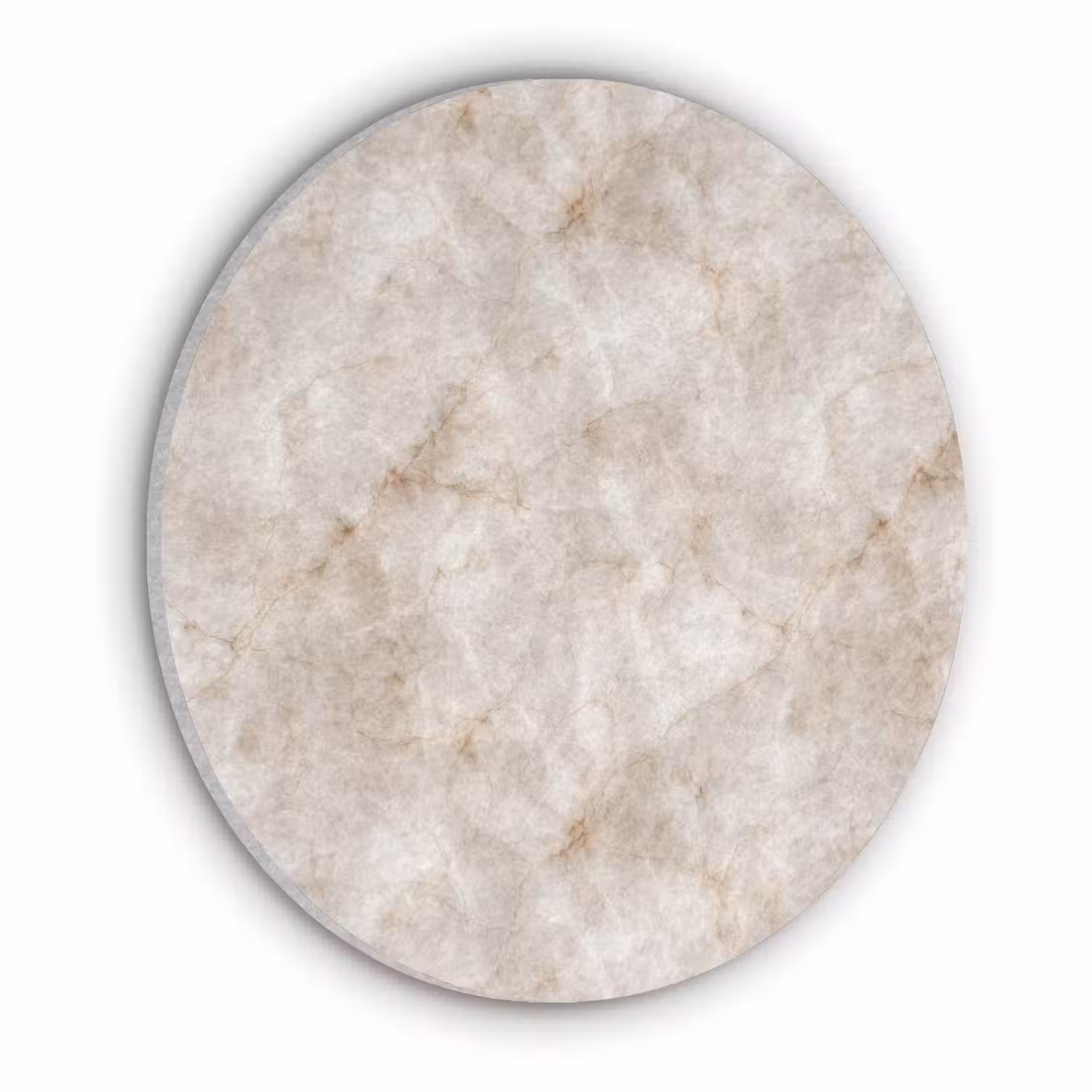 Marmer - Patroon - Klassiek Akoestische PET Vilt - Rond klein 838 -3d
