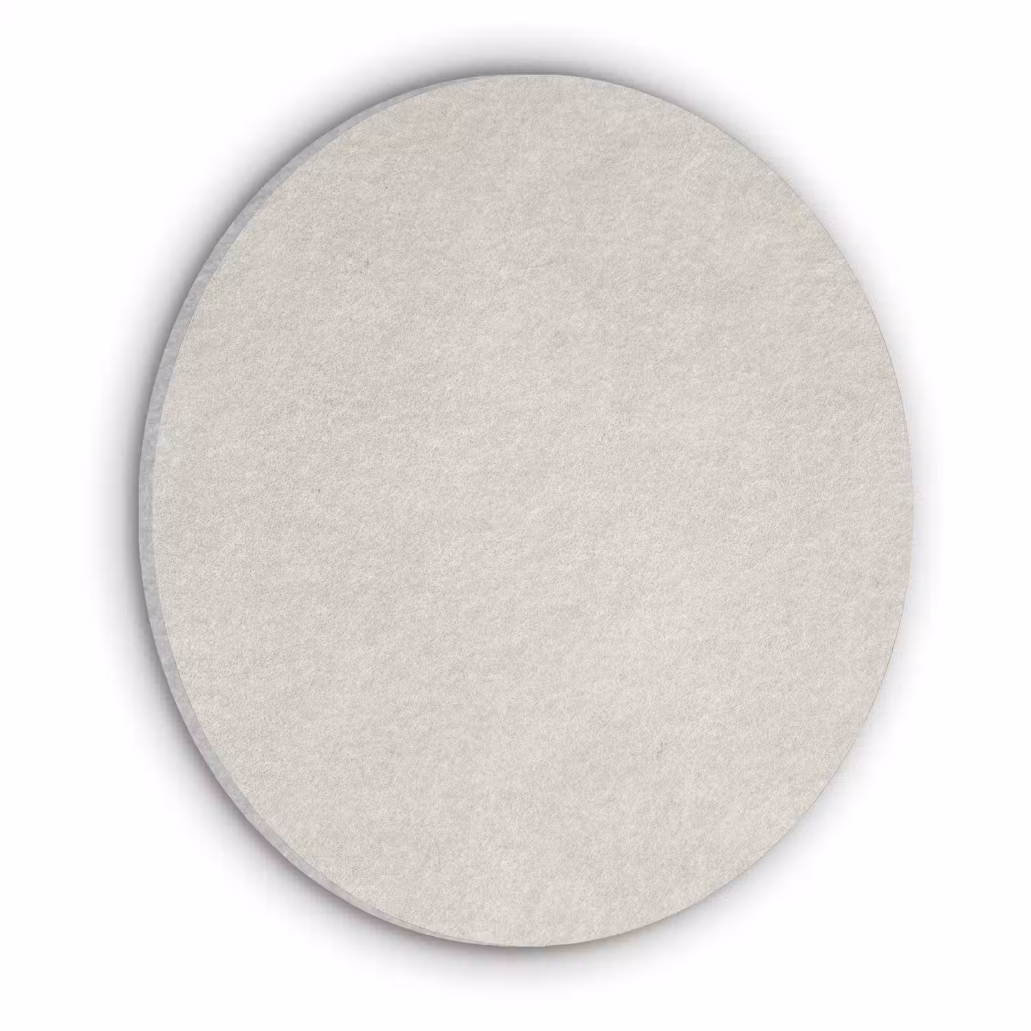 Zandkleurig - Modern - Egaal Akoestische PET Vilt - Rond klein 838 -3d