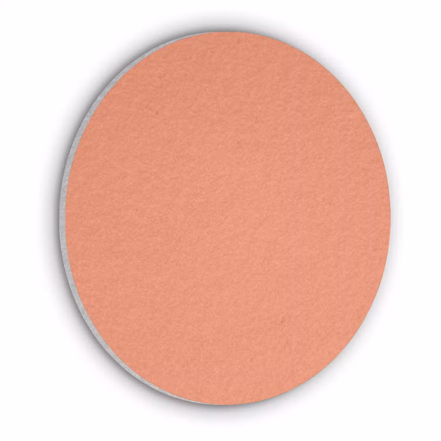 Warm - Clay - Terracotta Akoestische PET Vilt - Rond klein 838 -3d
