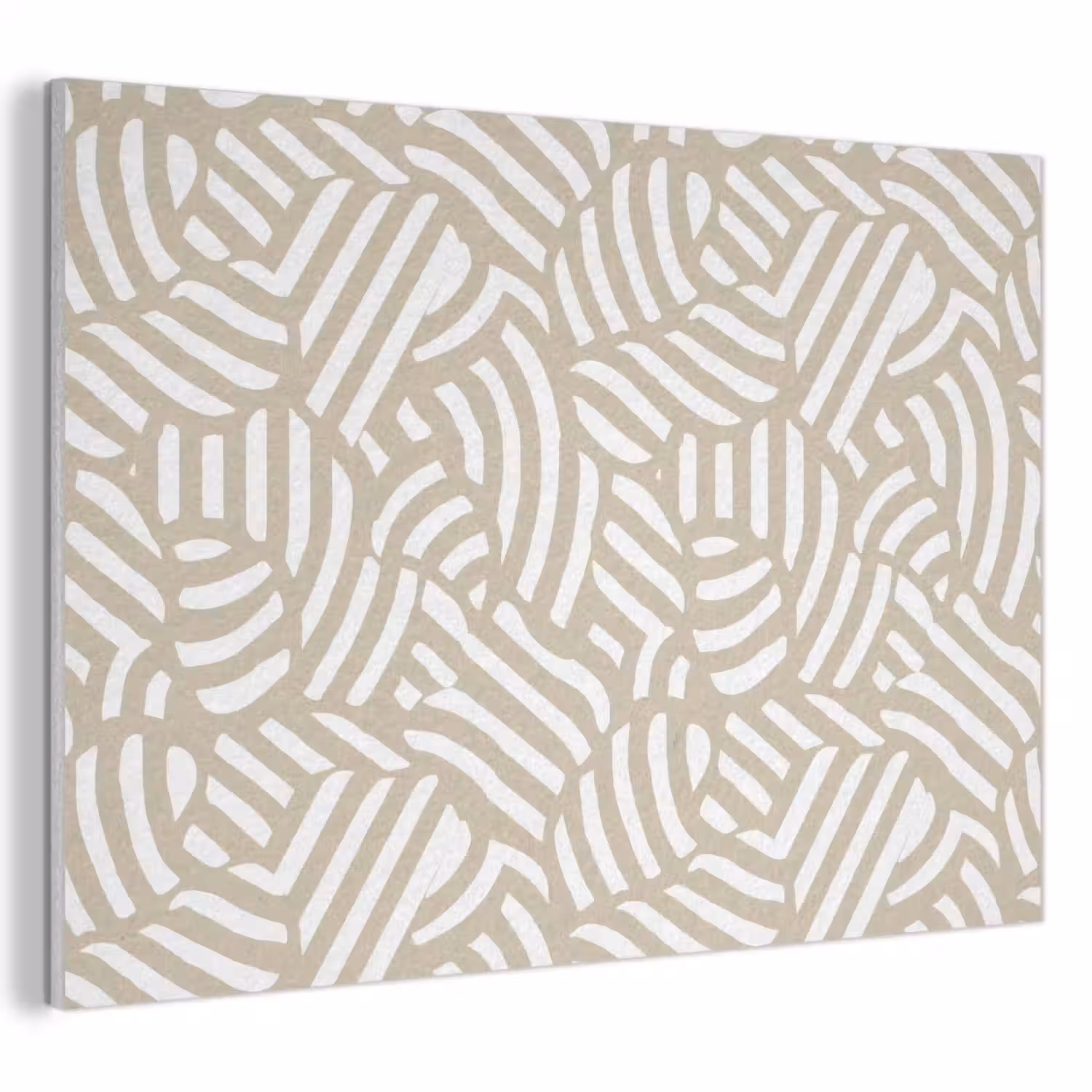 Abstract - Modern - Beige PET vilt klein 837 -3d