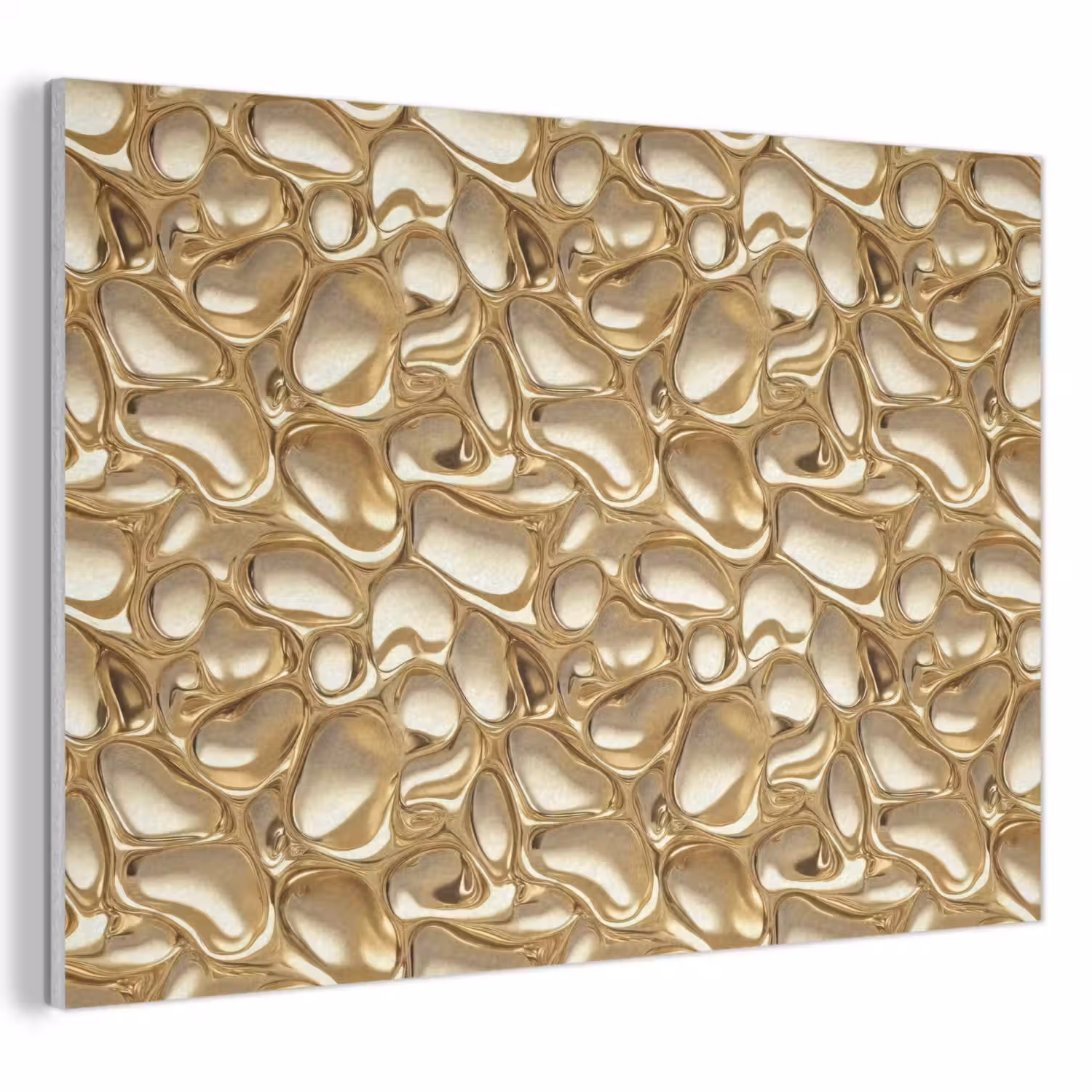 Abstract - Modern - Goud PET vilt klein 837 -3d
