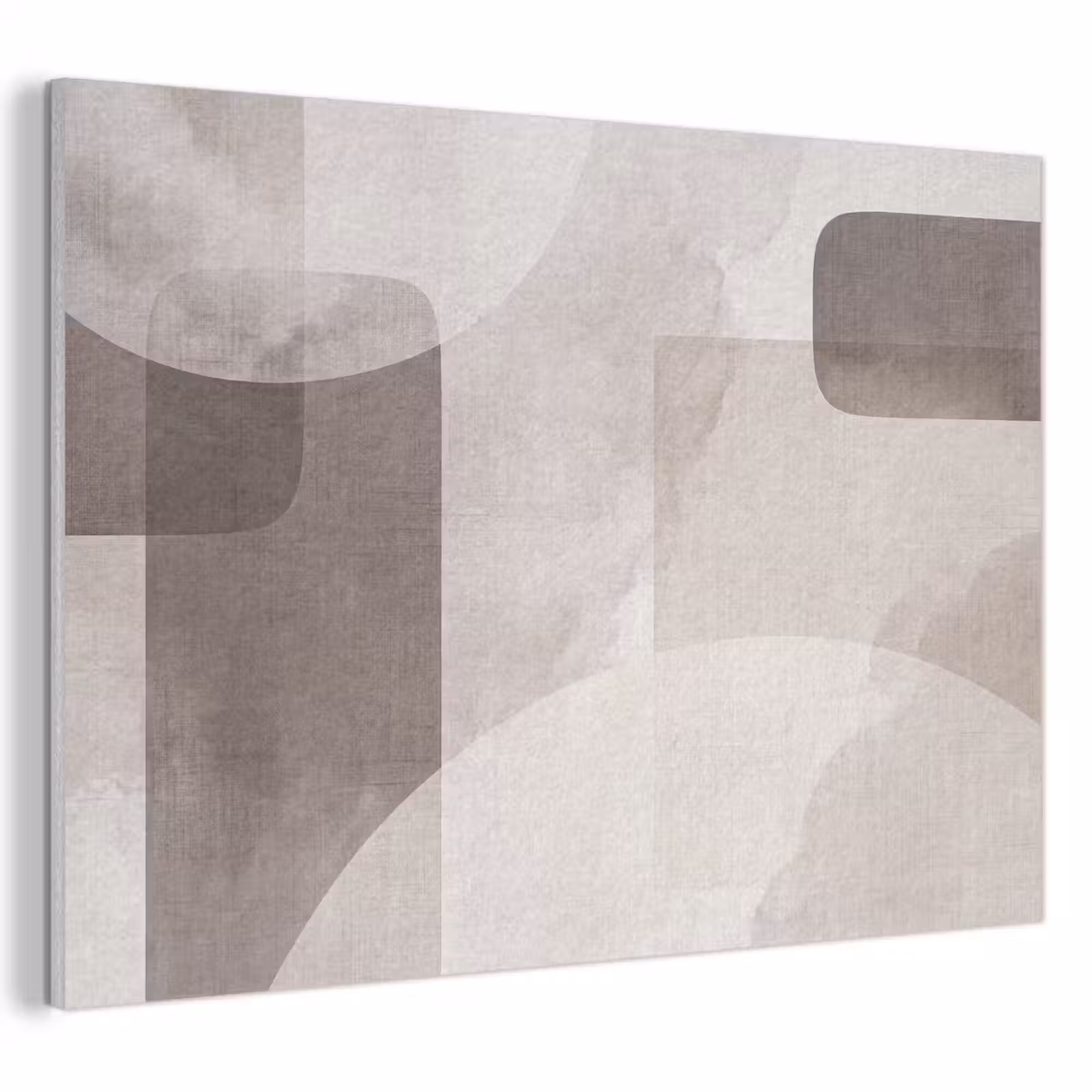 Acoustic Panel - Abstract Shapes - Beige - Abstracte vormen - Beige PET vilt klein