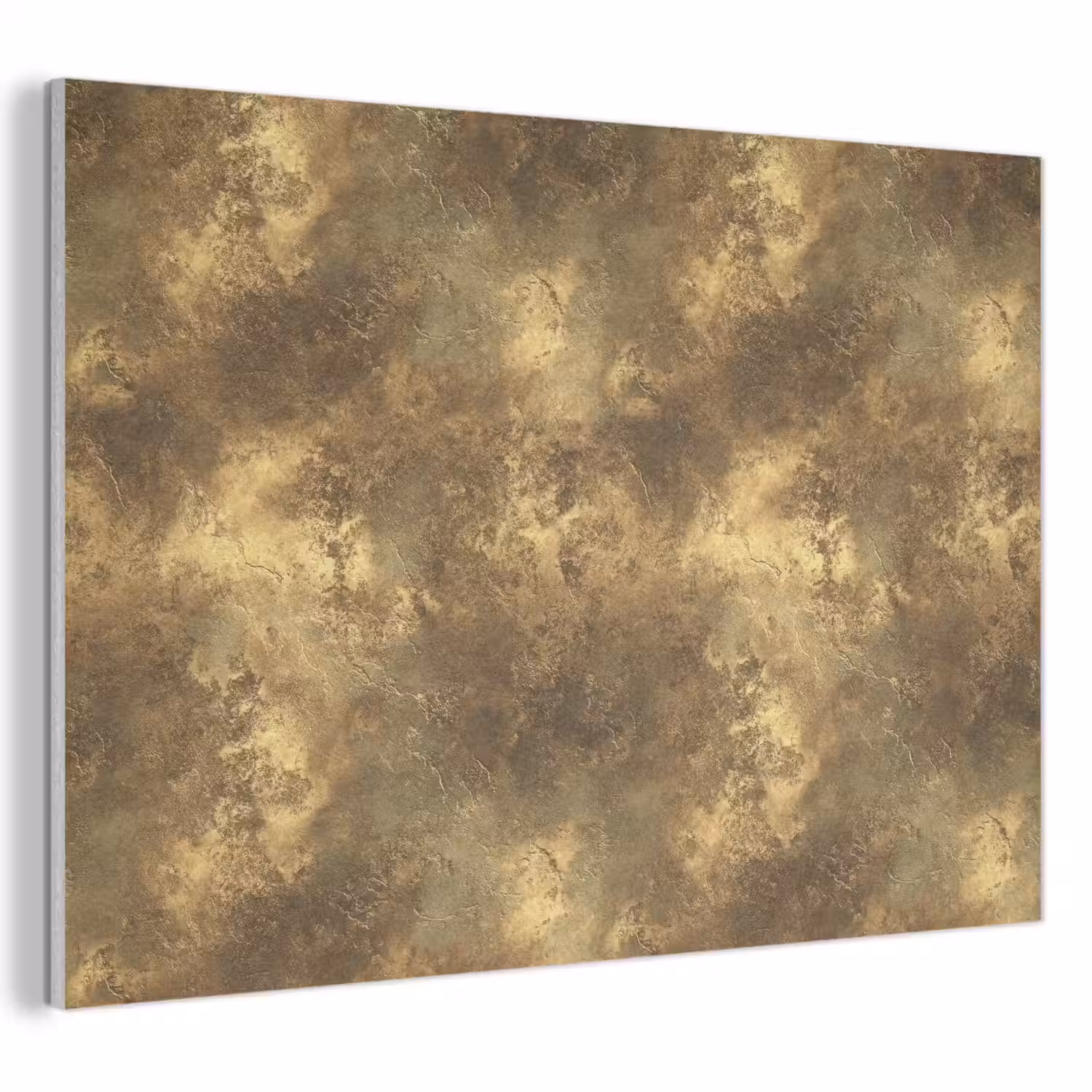 Antiek - Metaallook - Goud PET vilt klein 837 -3d