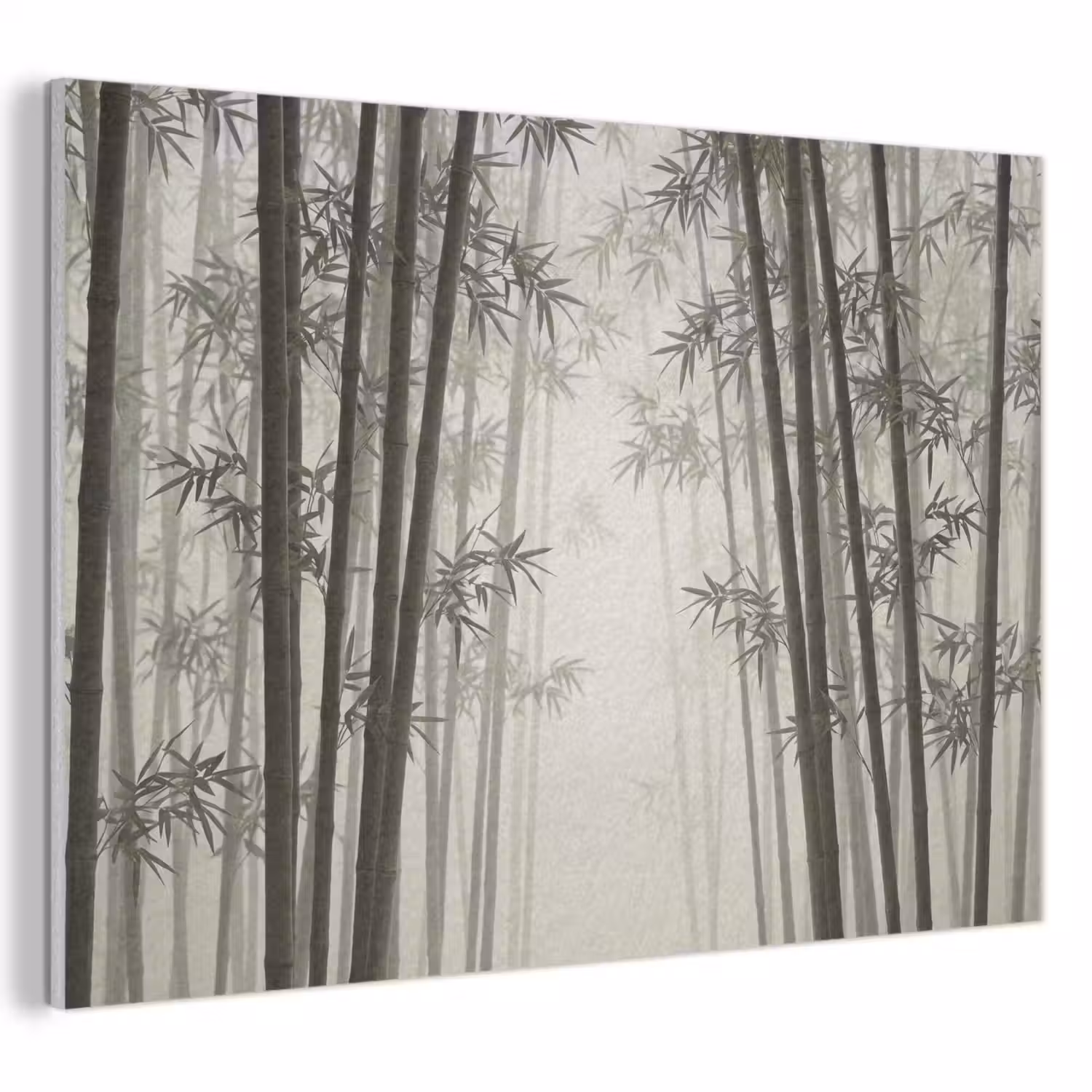 Bamboe - Bos - Mist - Natuur PET vilt klein -3d