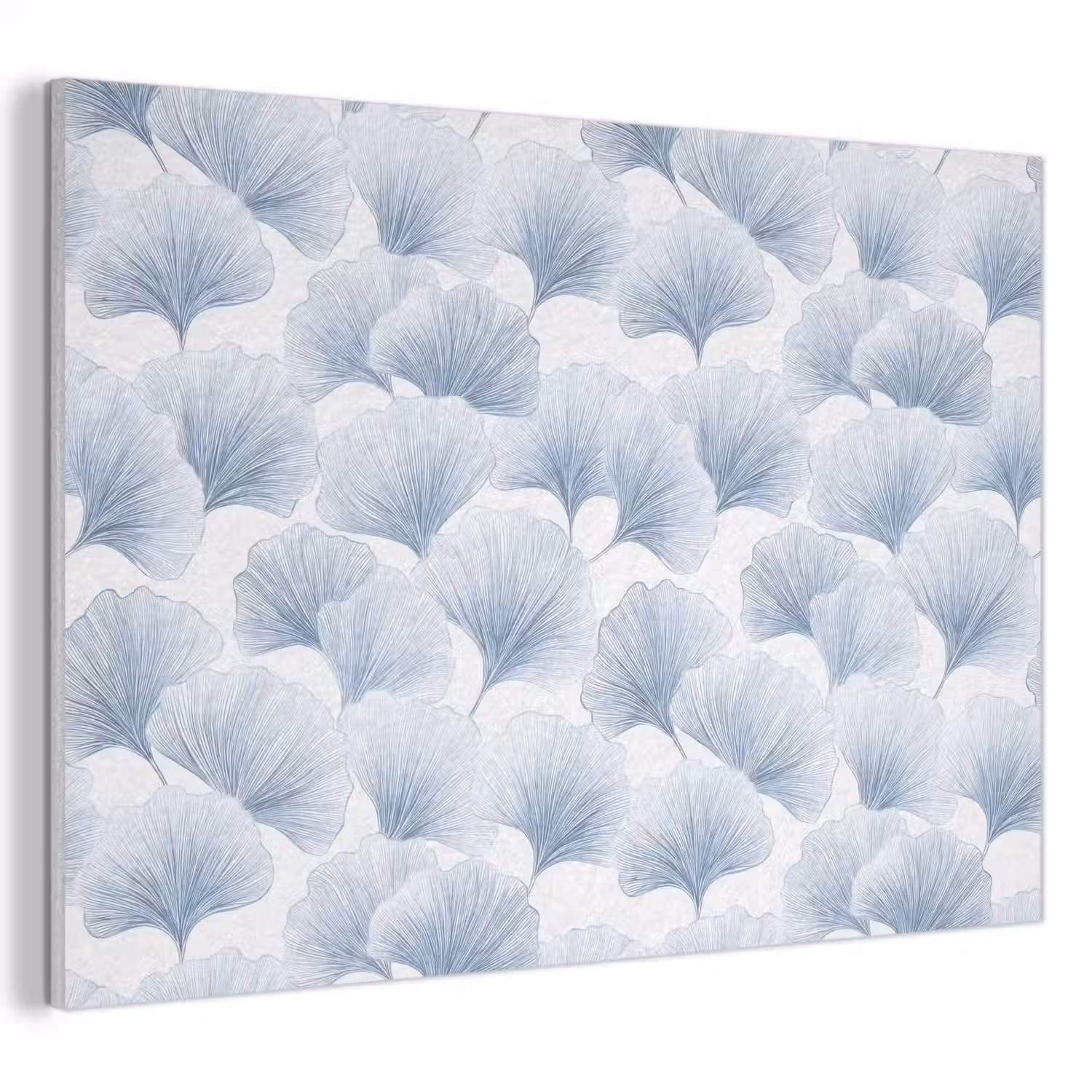 Waaier - Modern - Blauw PET vilt klein 837 -3d