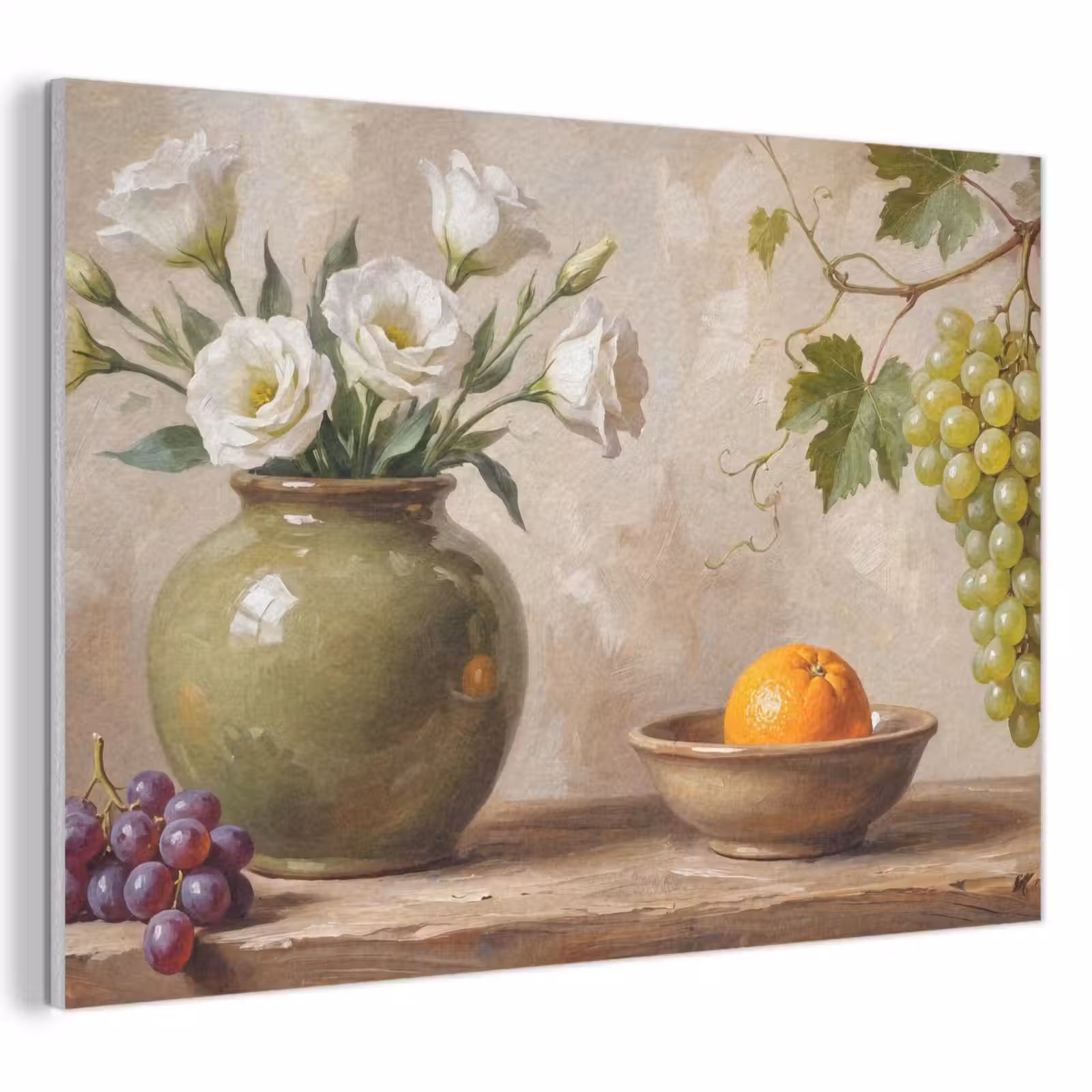 Acoustic Panel - Flowers - Fruit - Still Life - Bloemen - Fruit - Stilleven PET vilt klein