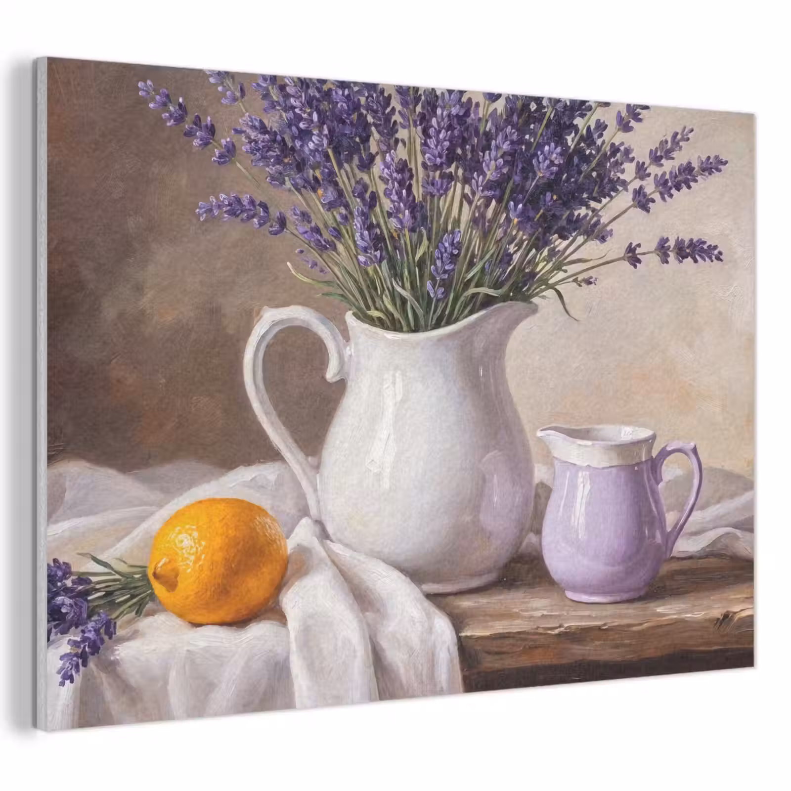 Acoustic Panel - Flowers - Still Life - Purple - Bloemen - Stilleven - Paars PET vilt klein