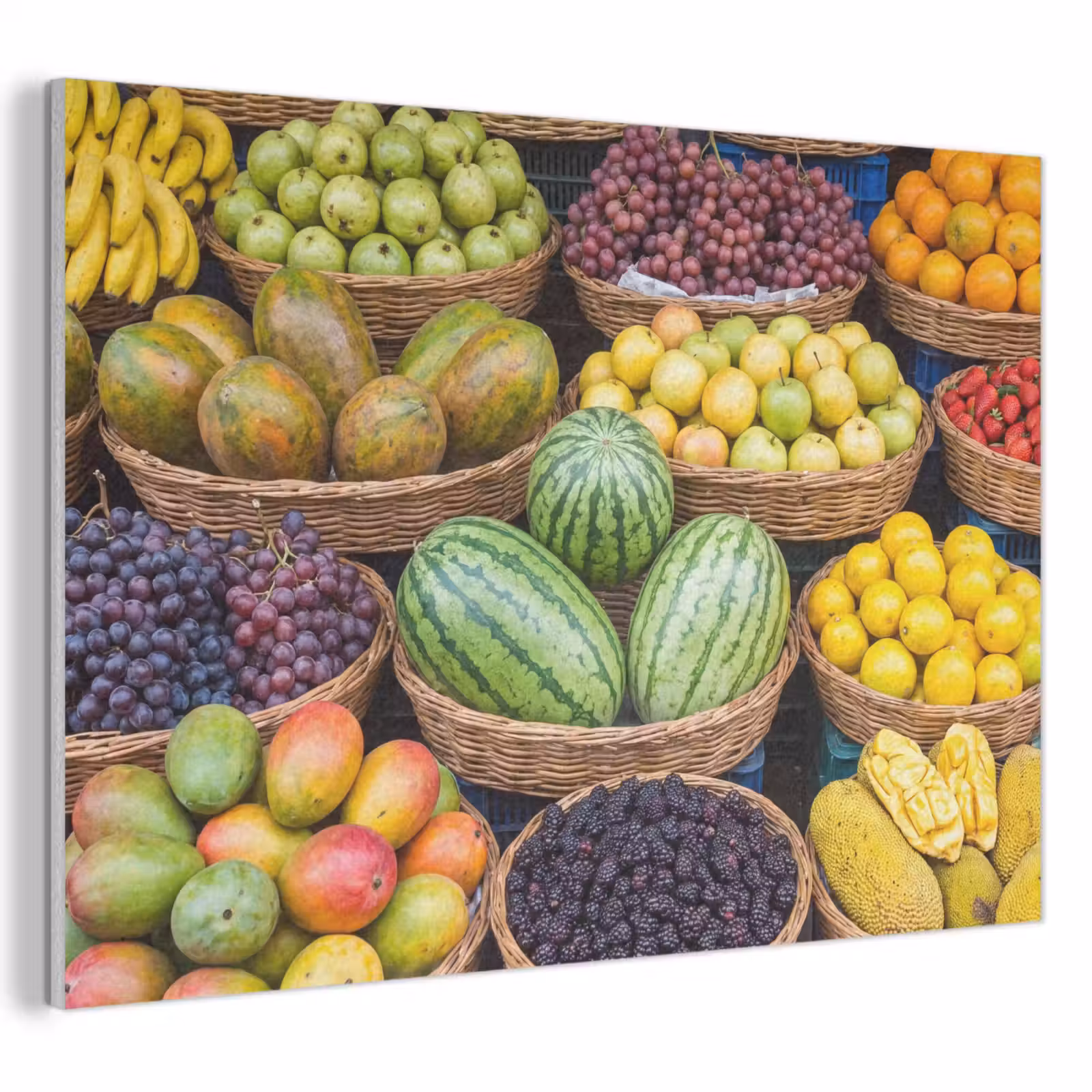 Acoustic Panel - Fruit - Market - Colorful - Fruit - Markt - Kleurrijk PET vilt klein