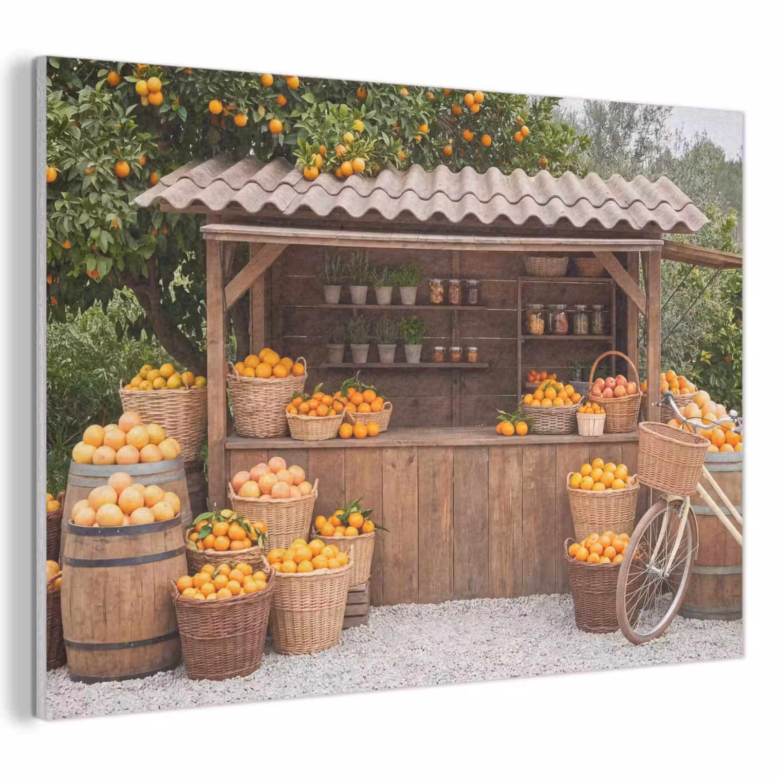 Acoustic Panel - Fruit - Market - Rural - Fruit - Markt - Landelijk PET vilt klein
