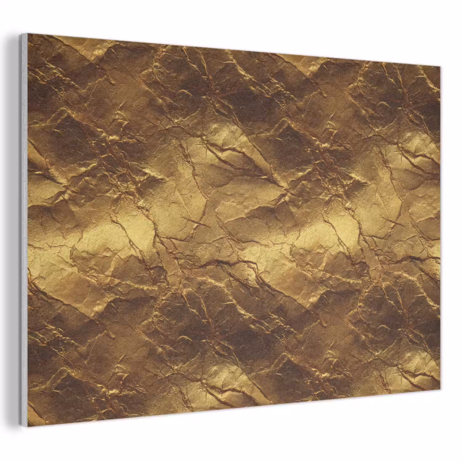 Bladgoud - Textuur - Goud PET vilt klein 837 -3d