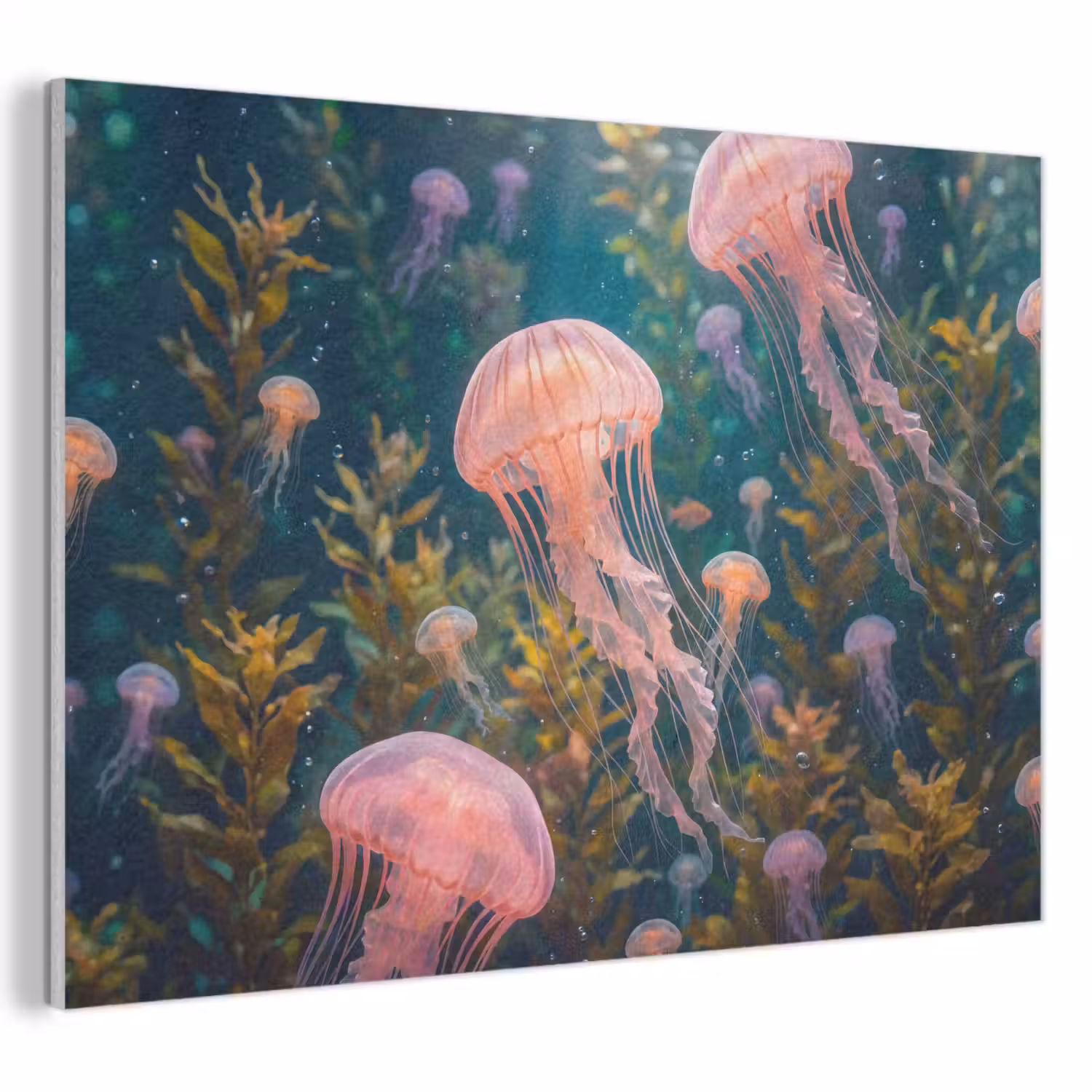 Kwal - Roze - Onderwater - Zeeleven - Dieren PET vilt klein -3d