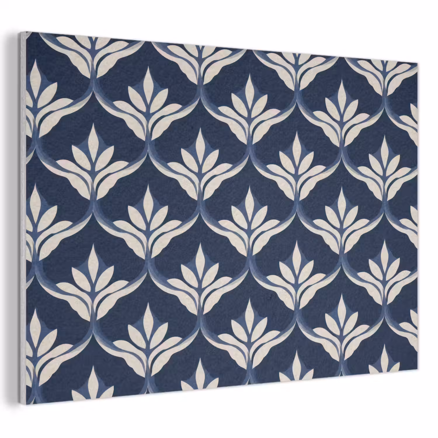 Modern - Ontwerp - Blauw PET vilt klein 837 -3d