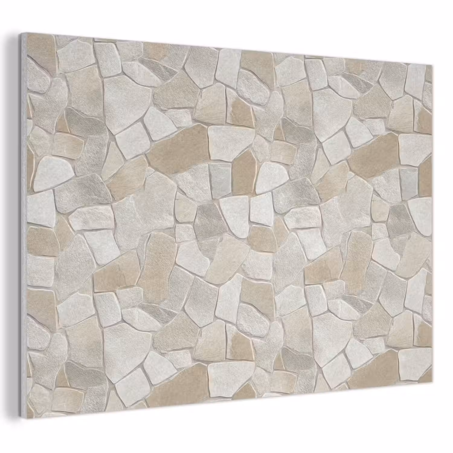 Mozaïek - Stenen - Beige PET vilt klein 837 -3d