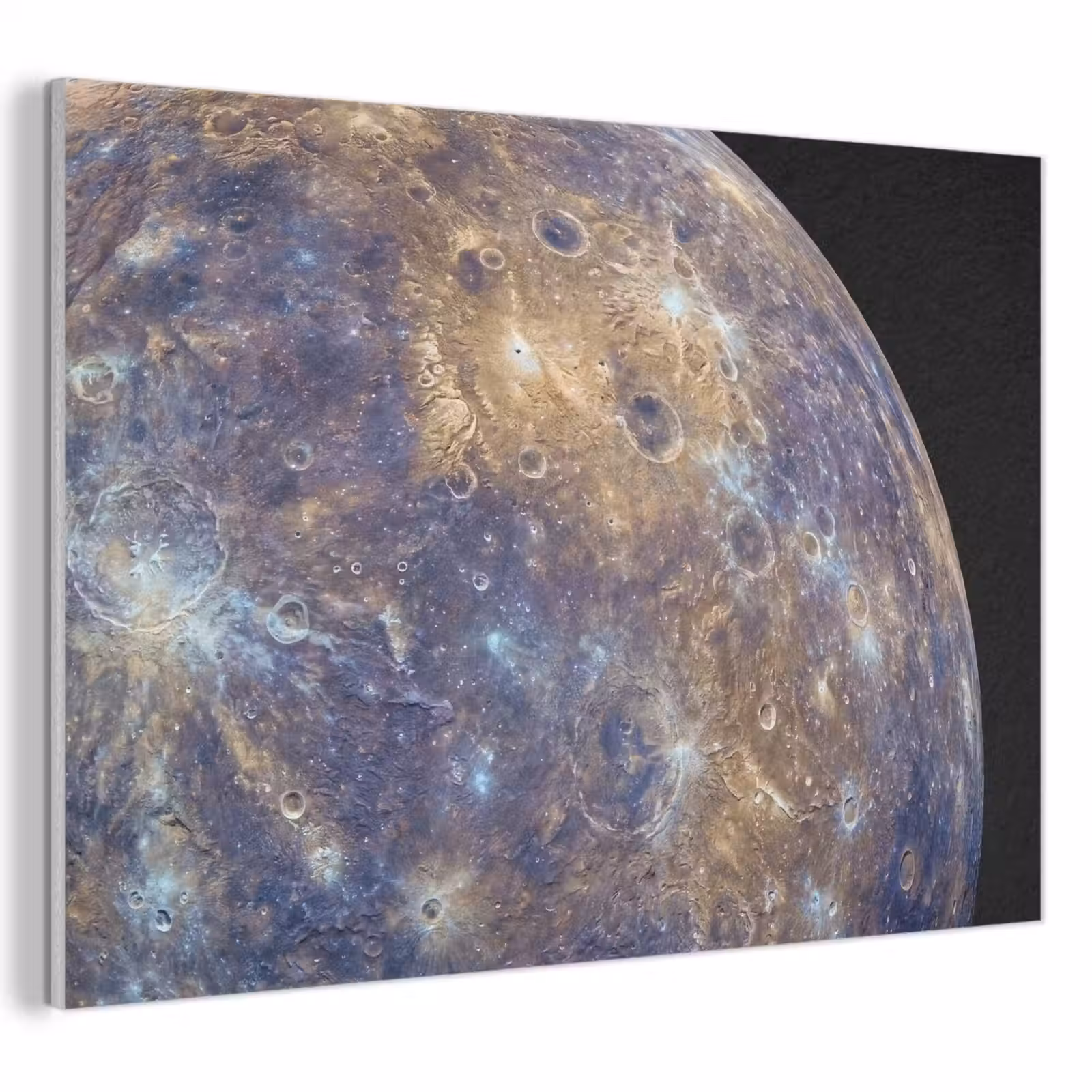 Acoustic Panel - Planet - Craters - Space - Planeet - Kraters - Ruimte PET vilt klein