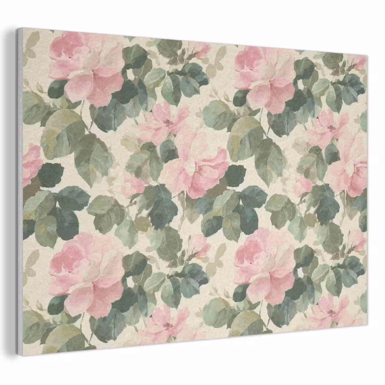 Rozen - Botanisch - Roze PET vilt klein 837 -3d